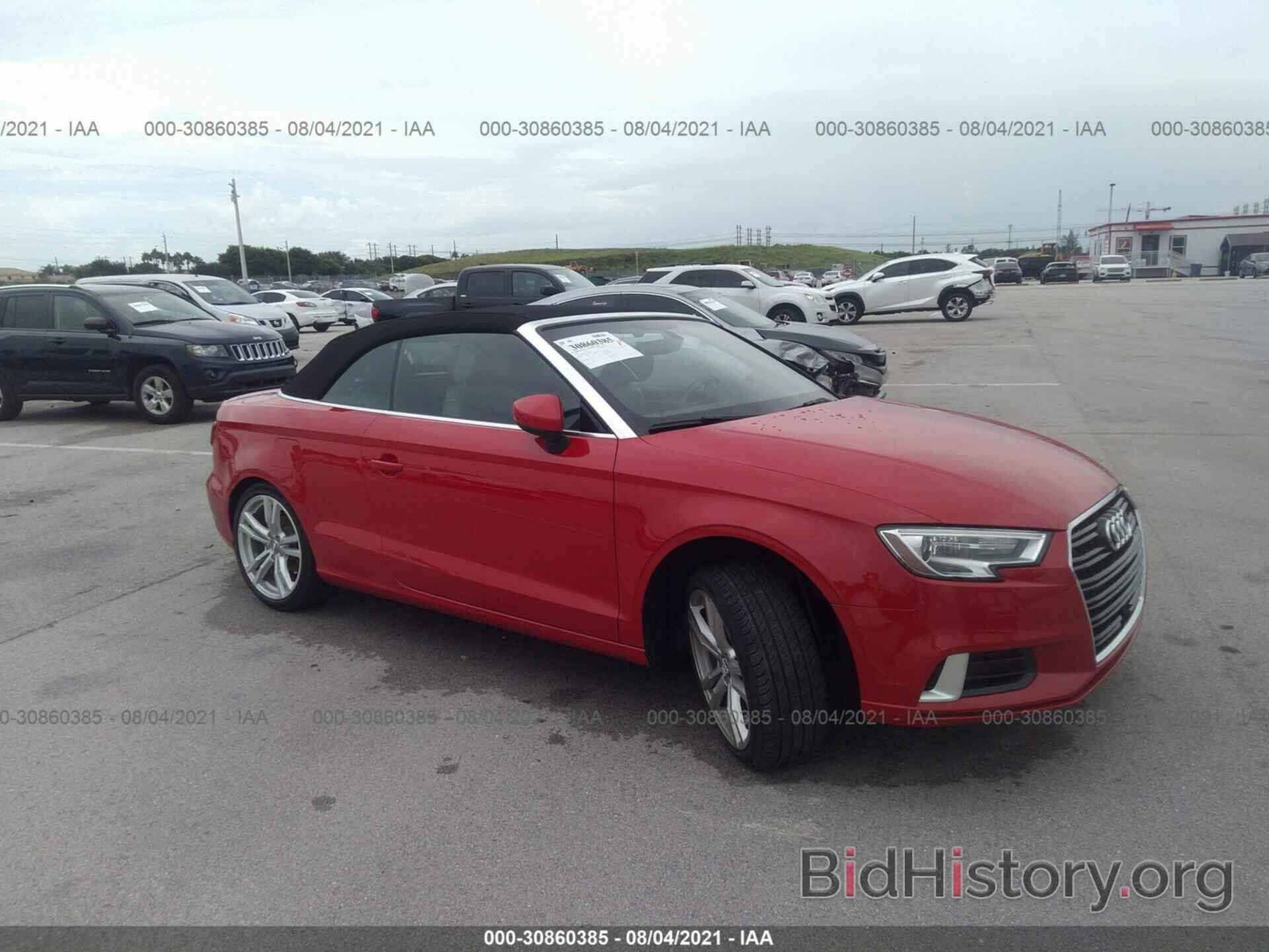 Photo WAU6ULFF5J1080982 - AUDI A3 CABRIOLET 2018