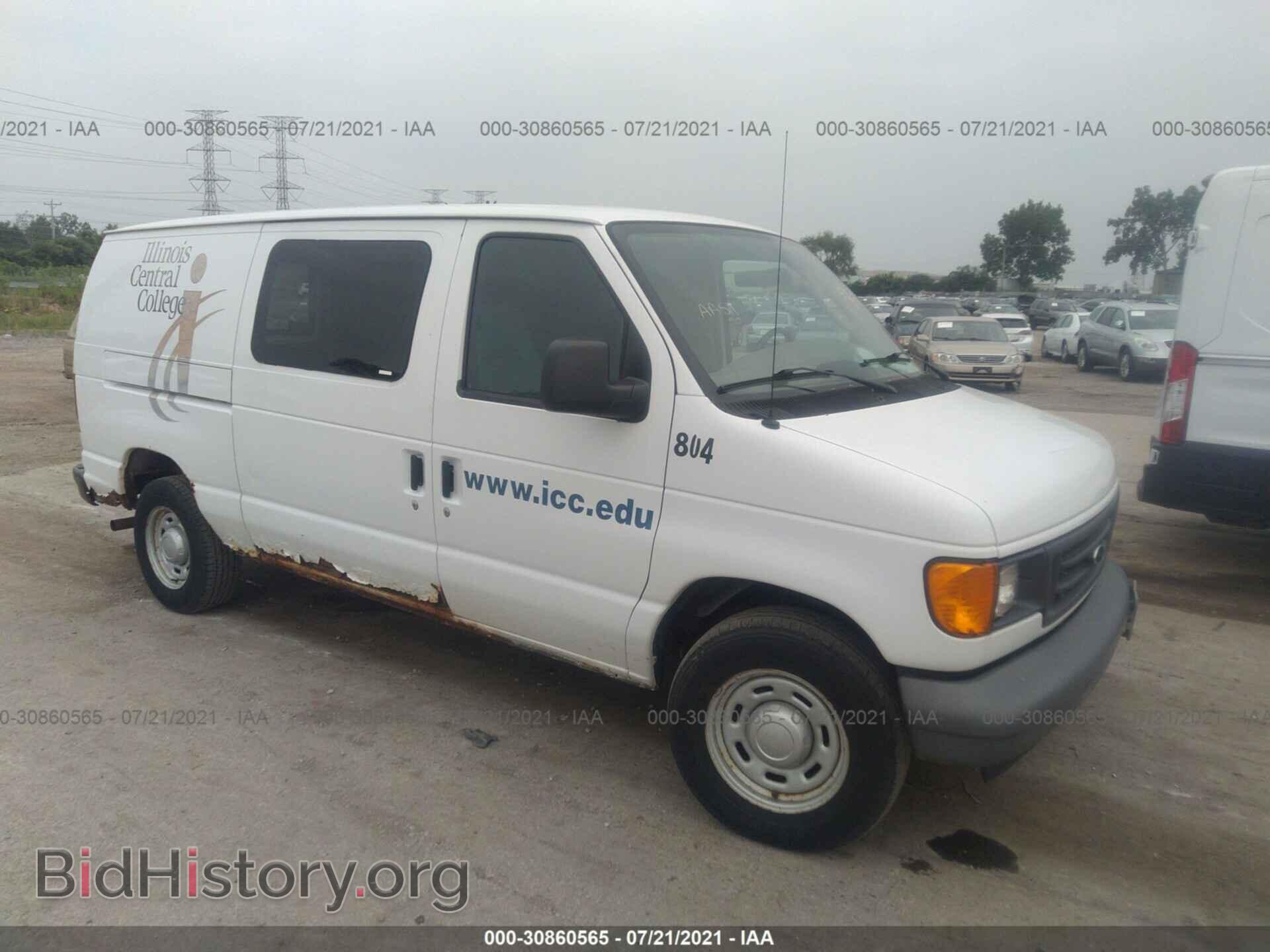Photo 1FTRE14W06DB20184 - FORD ECONOLINE CARGO VAN 2006