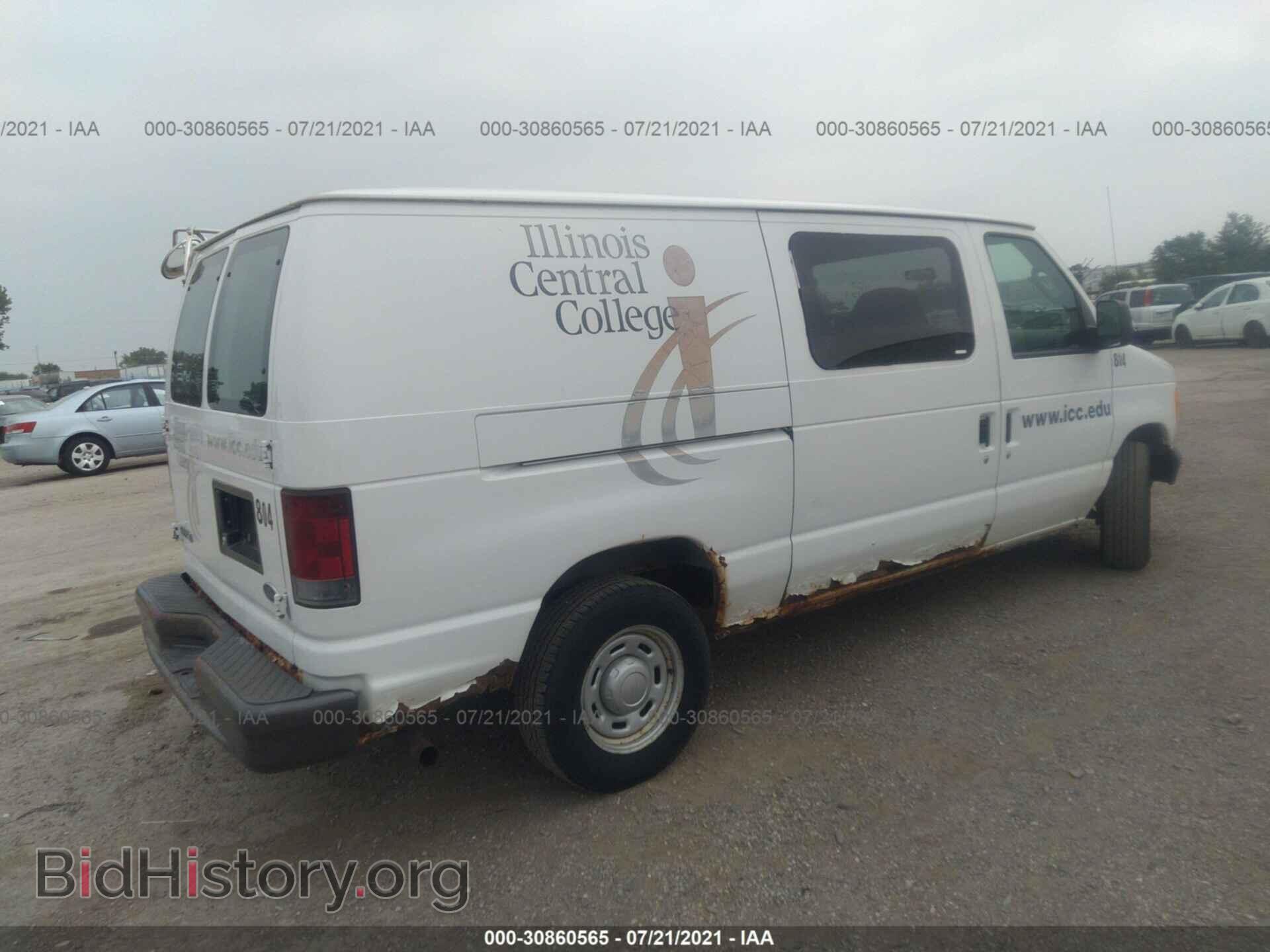 2006 FORD ECONOLINE CARGO VAN - VIN: 1FTRE14W06DB20184 - Фото 4