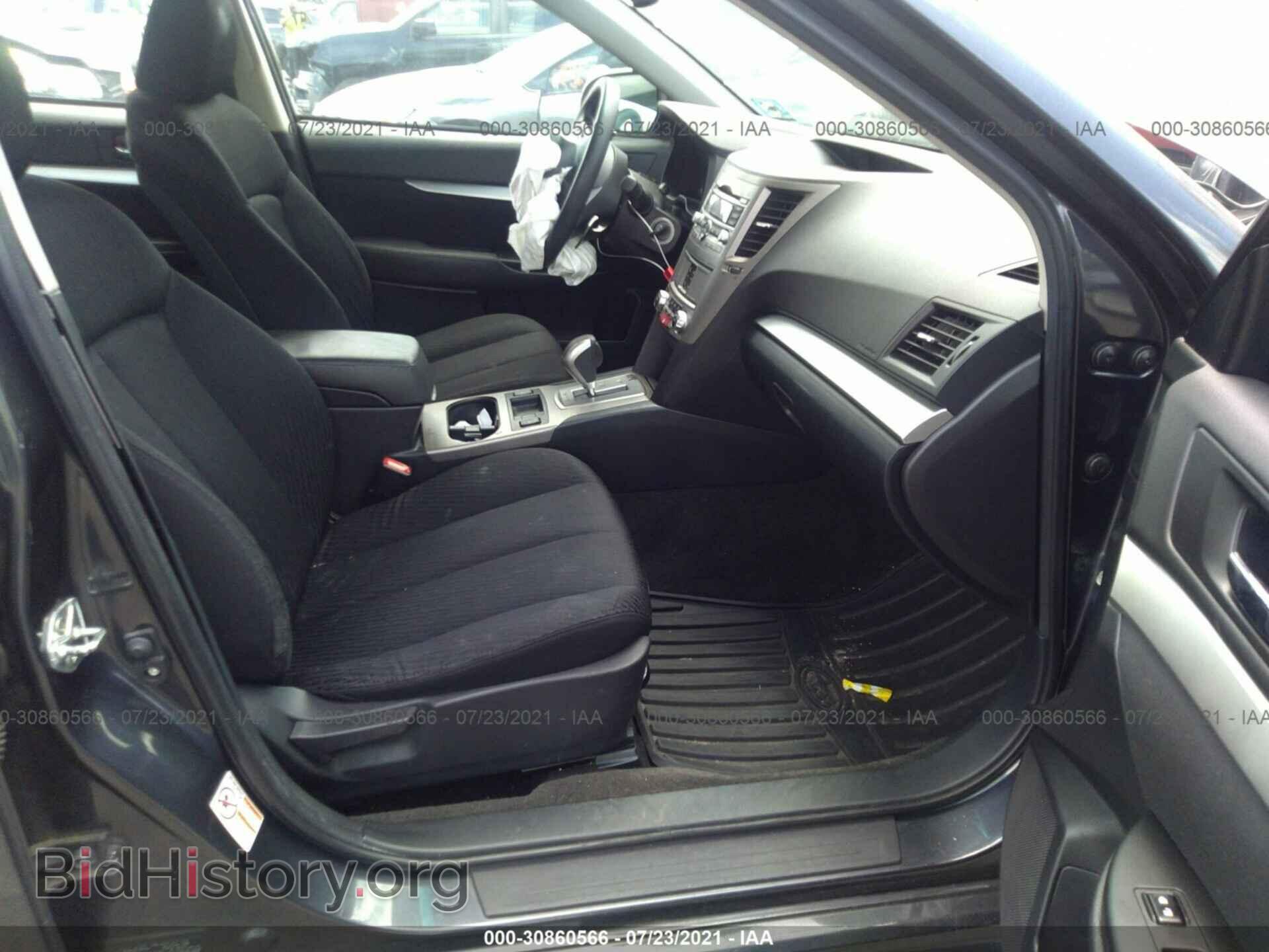 2012 SUBARU LEGACY - VIN: 4S3BMBA68C3003145 - Фото 5