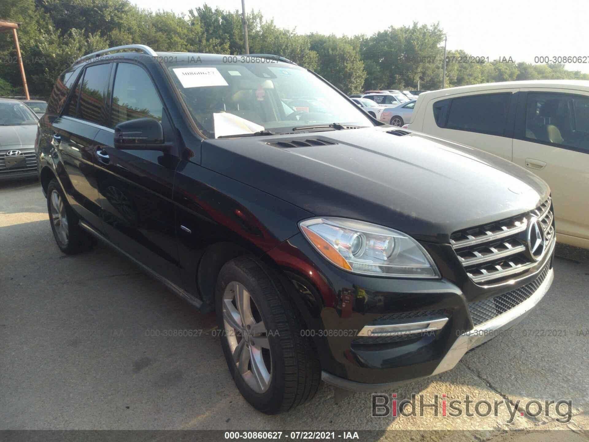 Photo 4JGDA2EB7CA028876 - MERCEDES-BENZ M-CLASS 2012