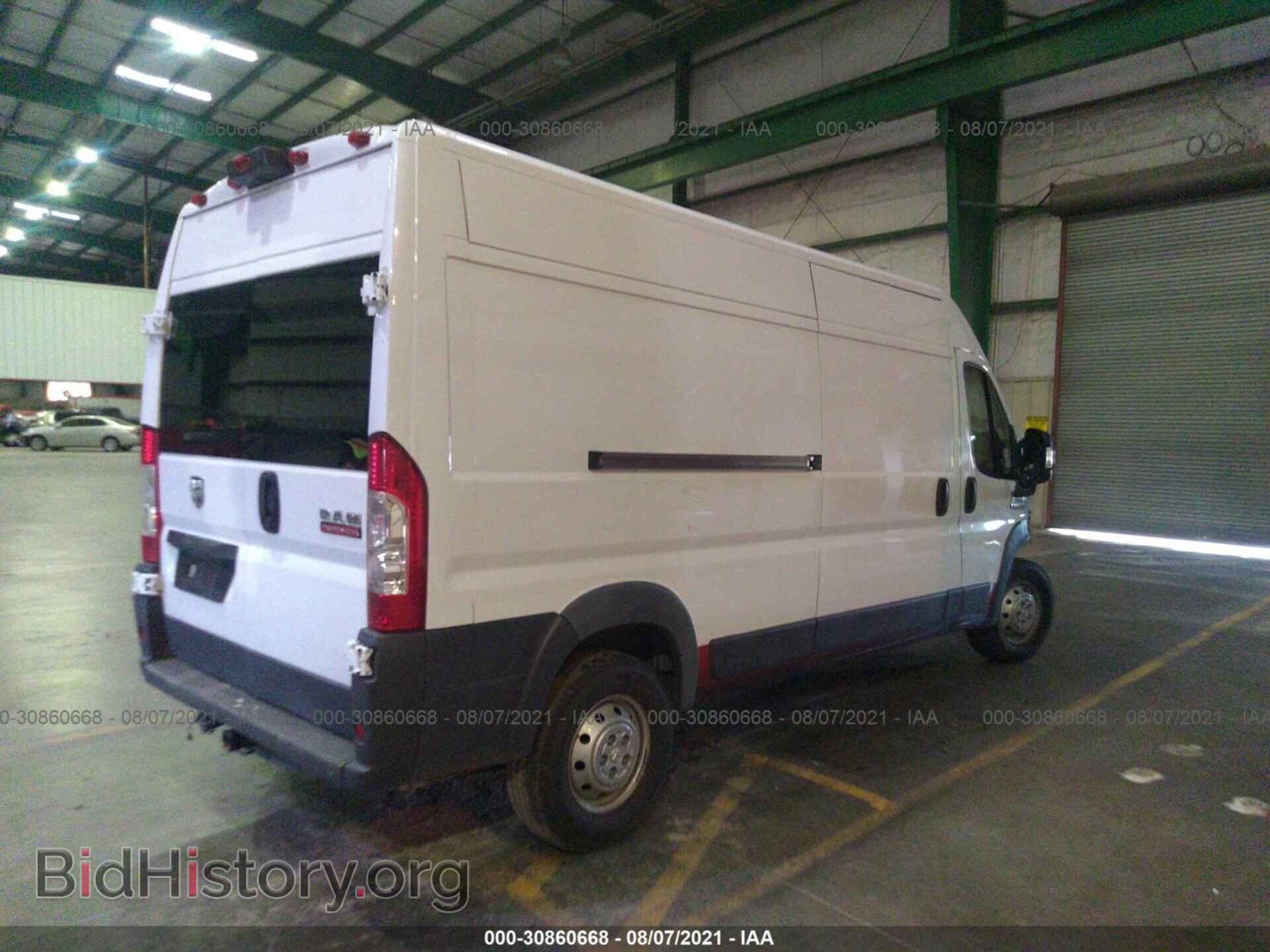 2018 RAM PROMASTER CARGO VAN - VIN: 3C6TRVDG5JE108721 - Фото 4
