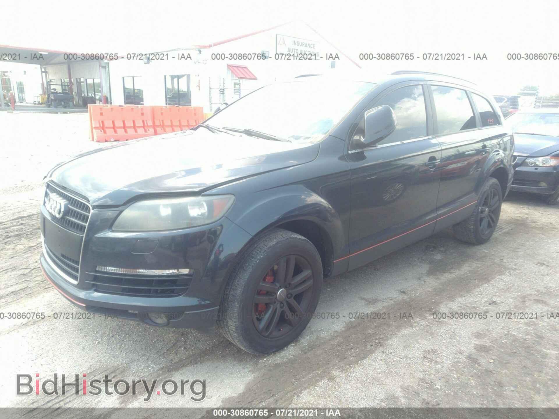 2007 AUDI Q7 - VIN: WA1AY74L37D067473 - Фото 2