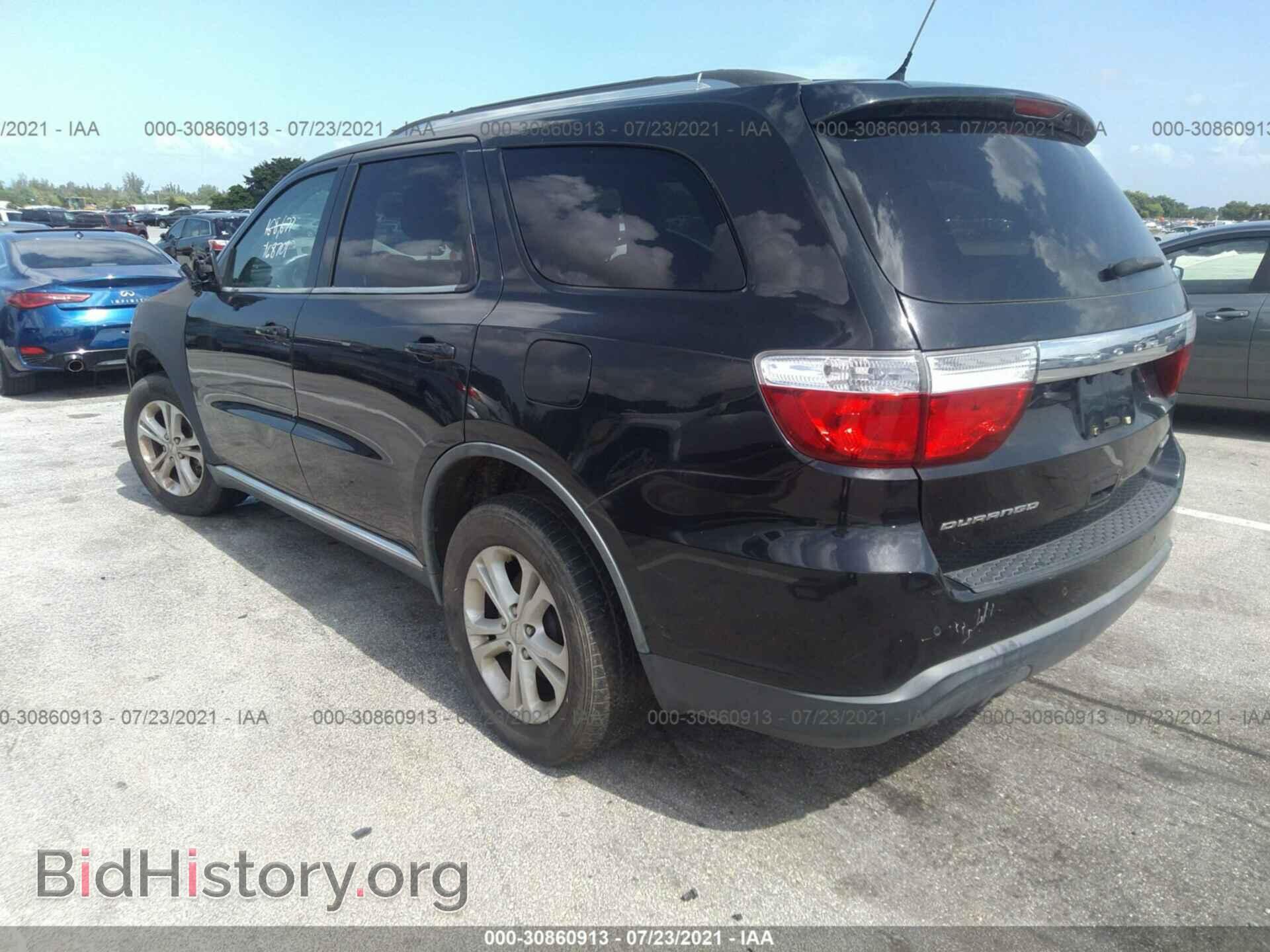 2012 DODGE DURANGO - VIN: 1C4RDHDG2CC129880 - Photo 3