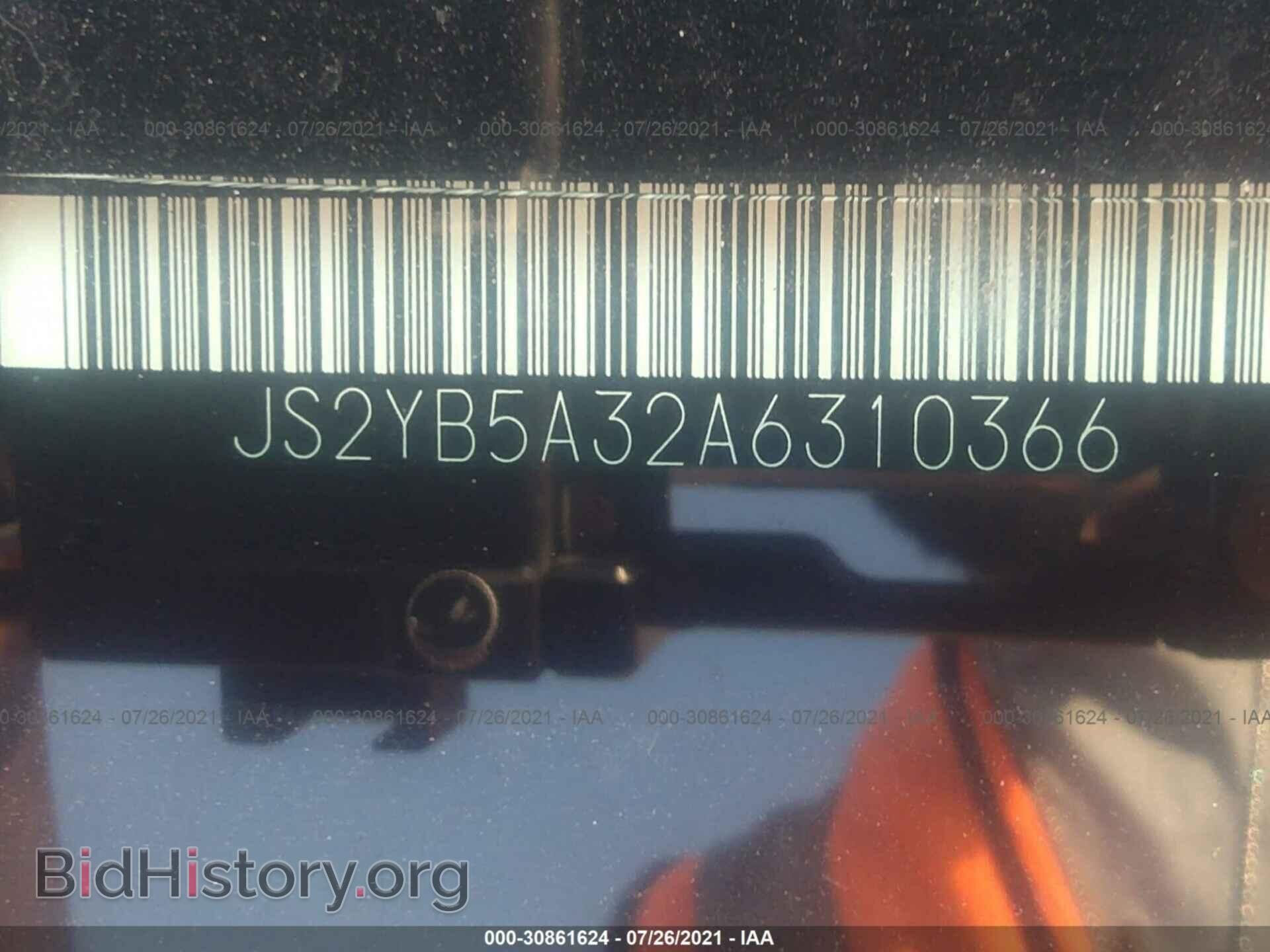 2010 SUZUKI SX4 - VIN: JS2YB5A32A6310366 - Фото 9