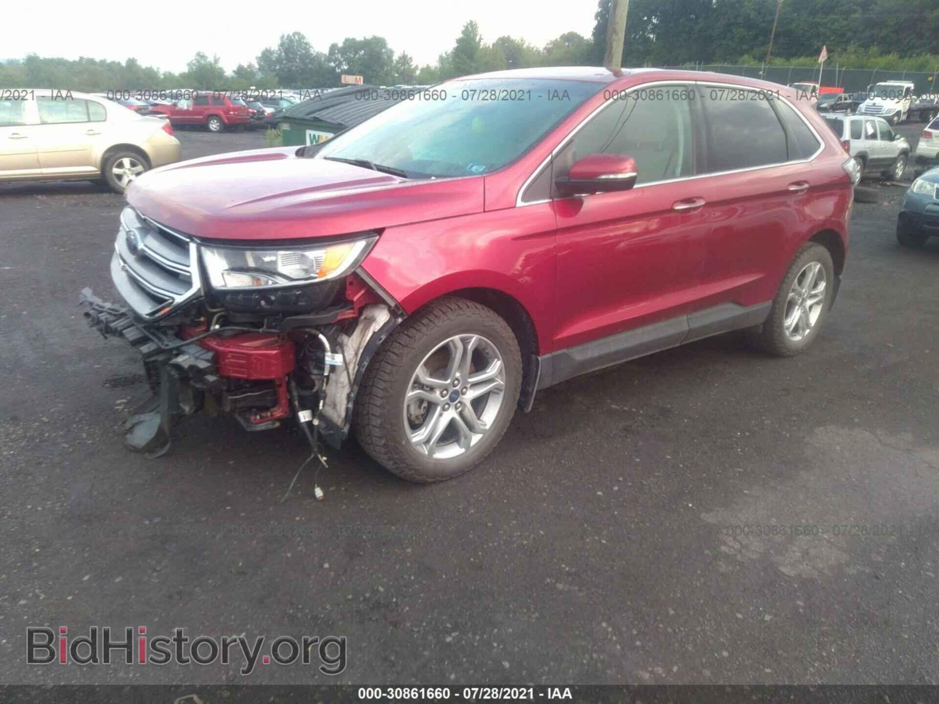 2017 FORD EDGE - VIN: 2FMPK4K94HBB86417 - Photo 2