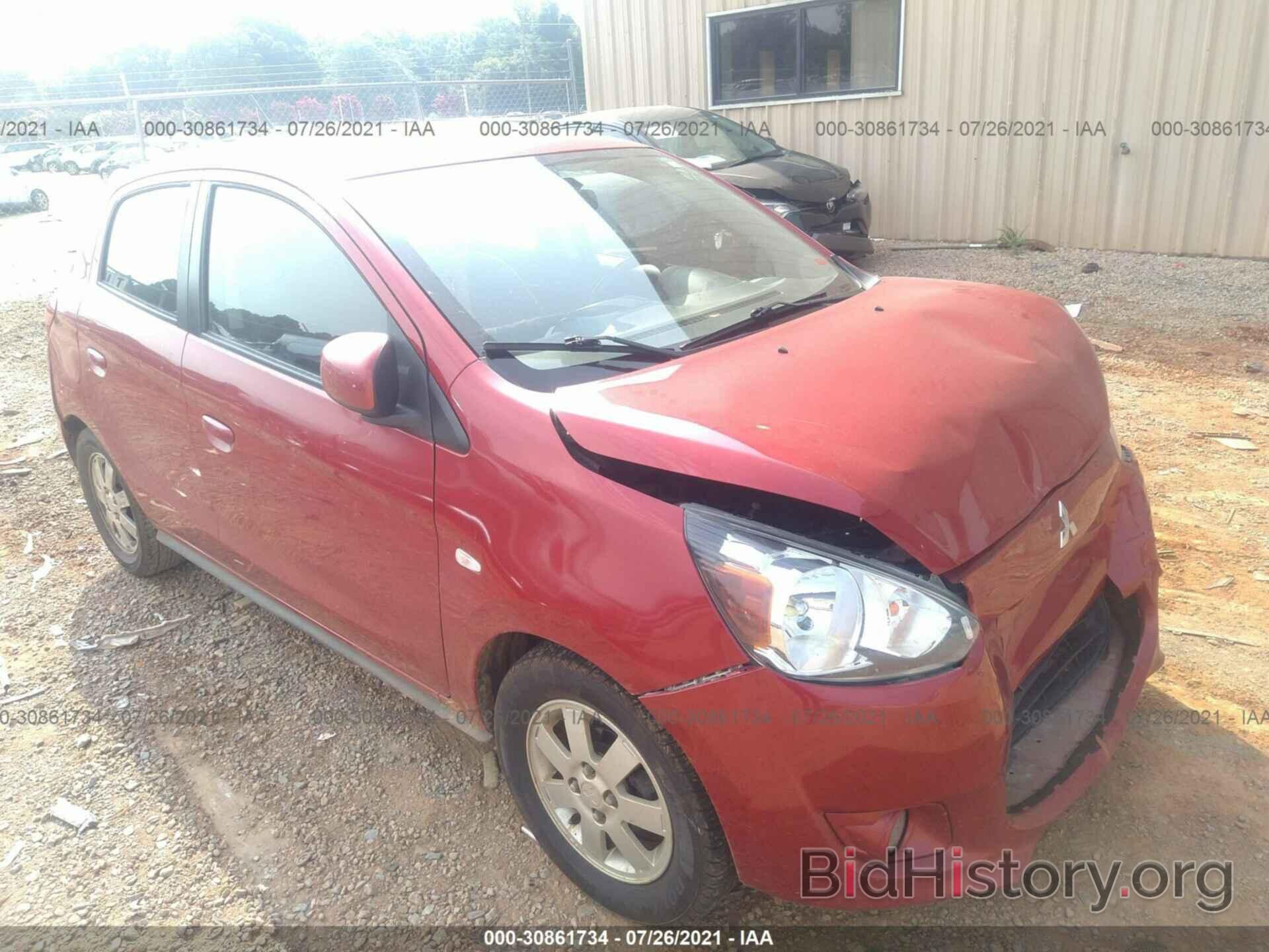 Photo ML32A4HJ4FH059723 - MITSUBISHI MIRAGE 2015