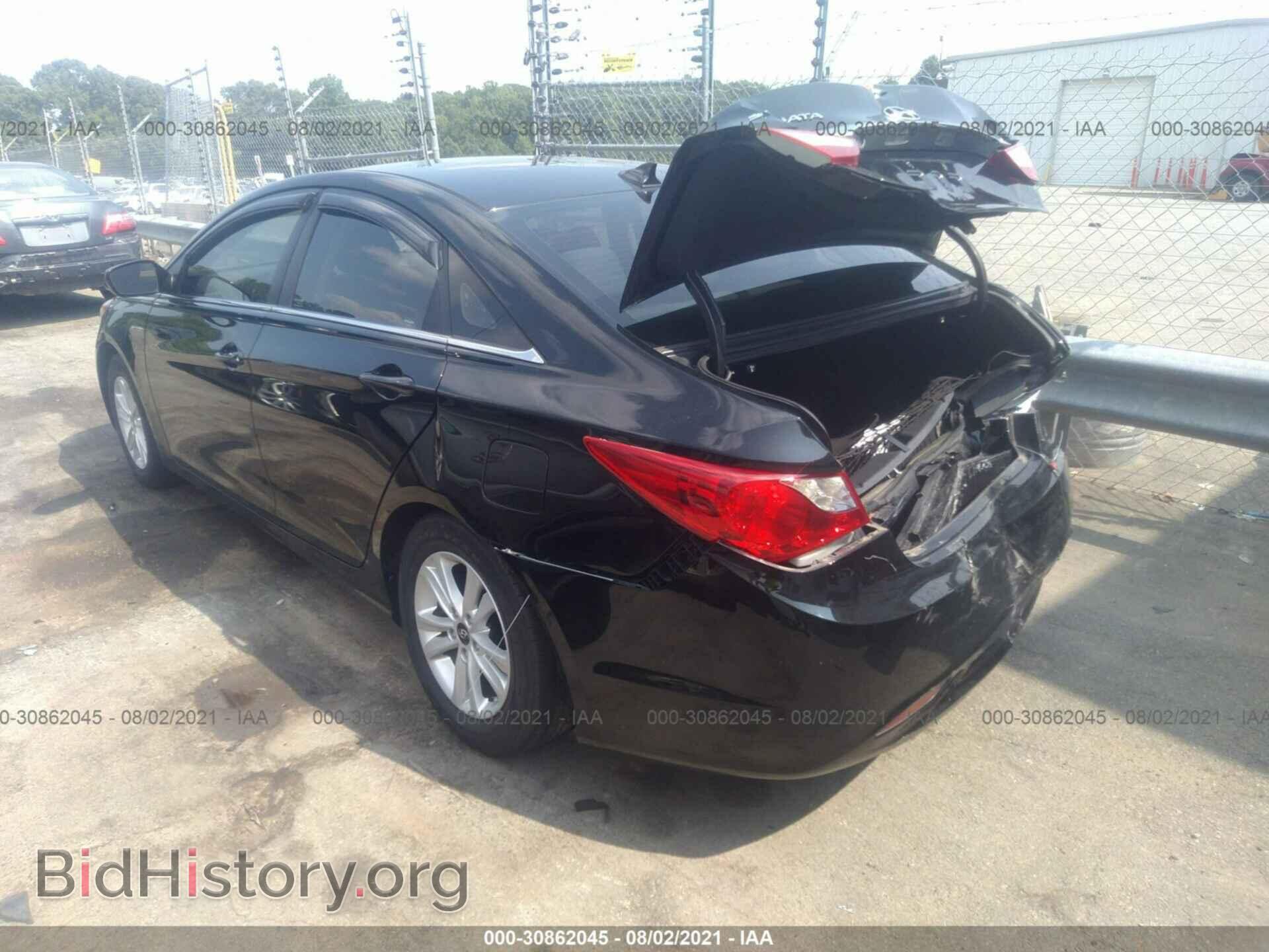 2013 HYUNDAI SONATA - VIN: 5NPEB4AC0DH727874 - Фото 3