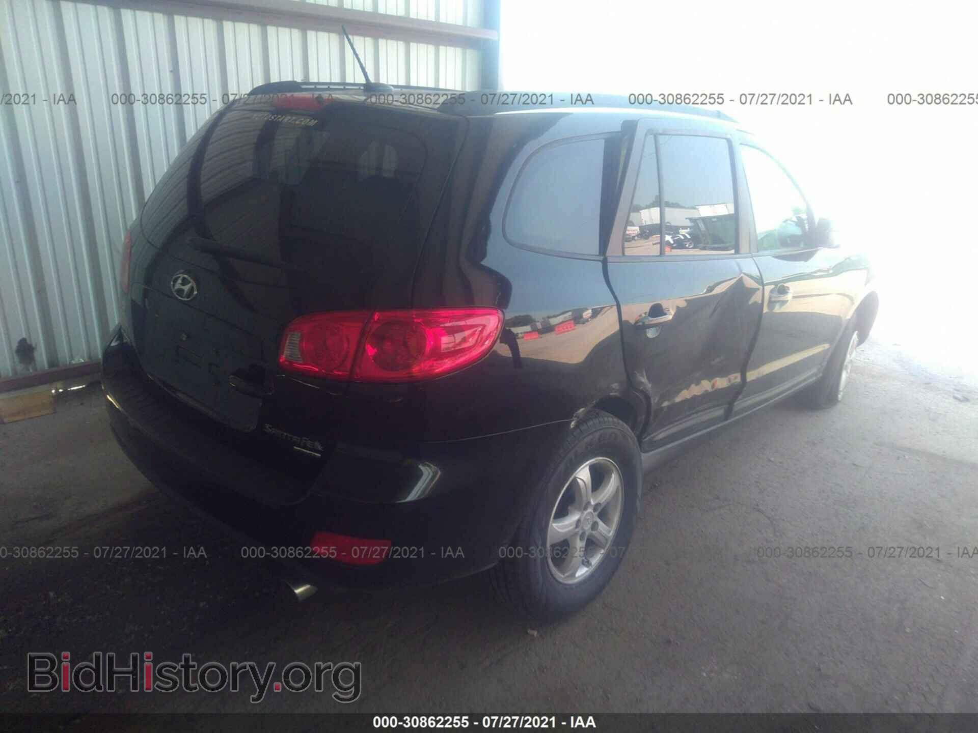 2008 HYUNDAI SANTA FE - VIN: 5NMSG73D18H135723 - Фото 4