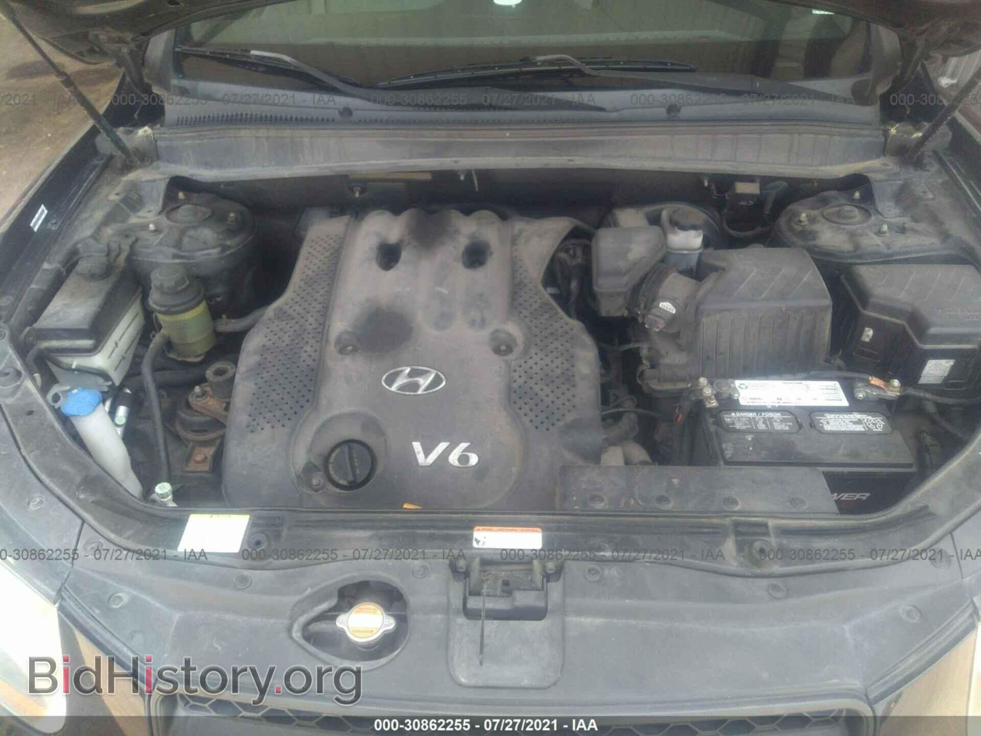 2008 HYUNDAI SANTA FE - VIN: 5NMSG73D18H135723 - Фото 10