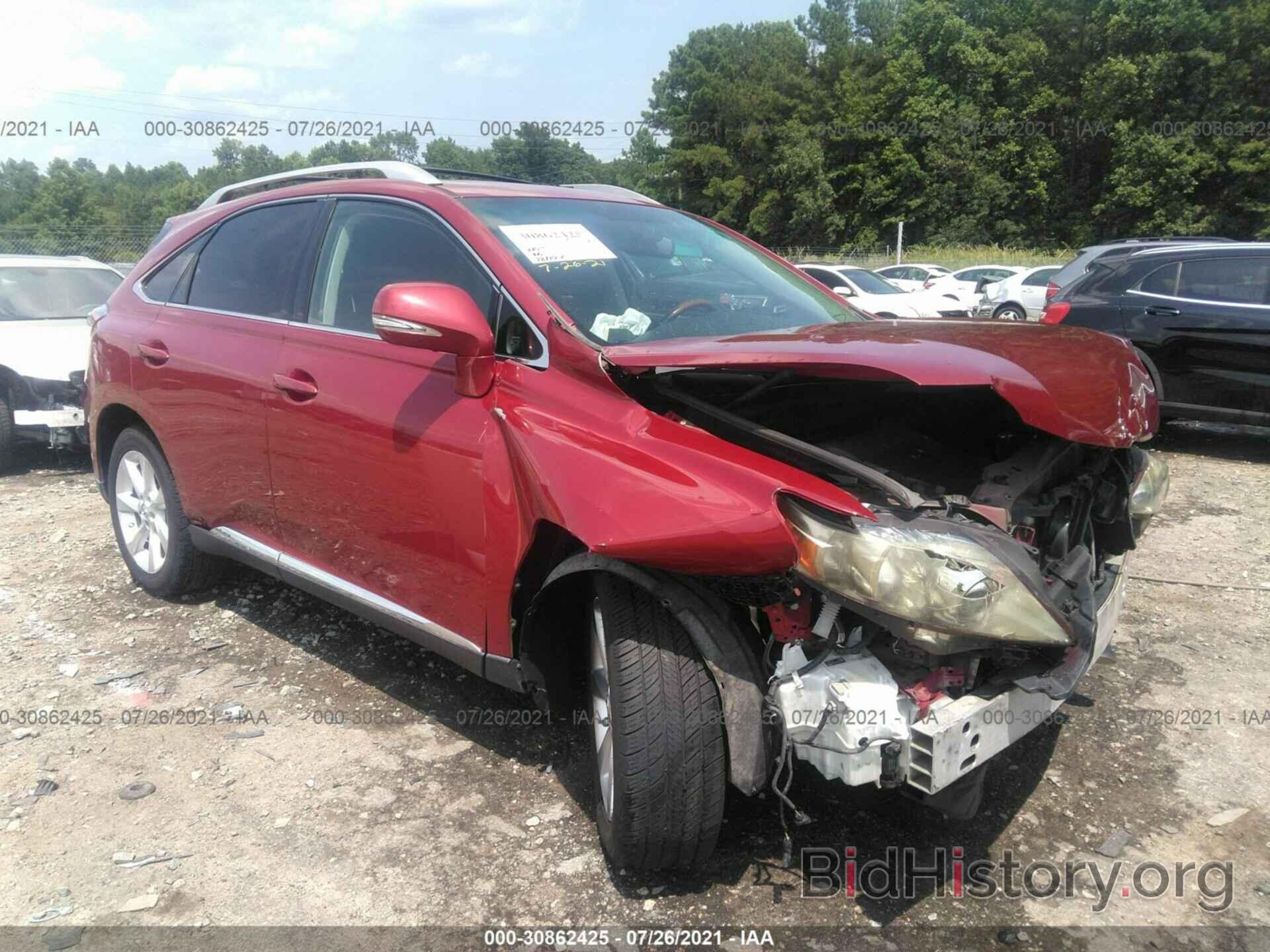 Photo JTJZK1BA6A2000813 - LEXUS RX 350 2010