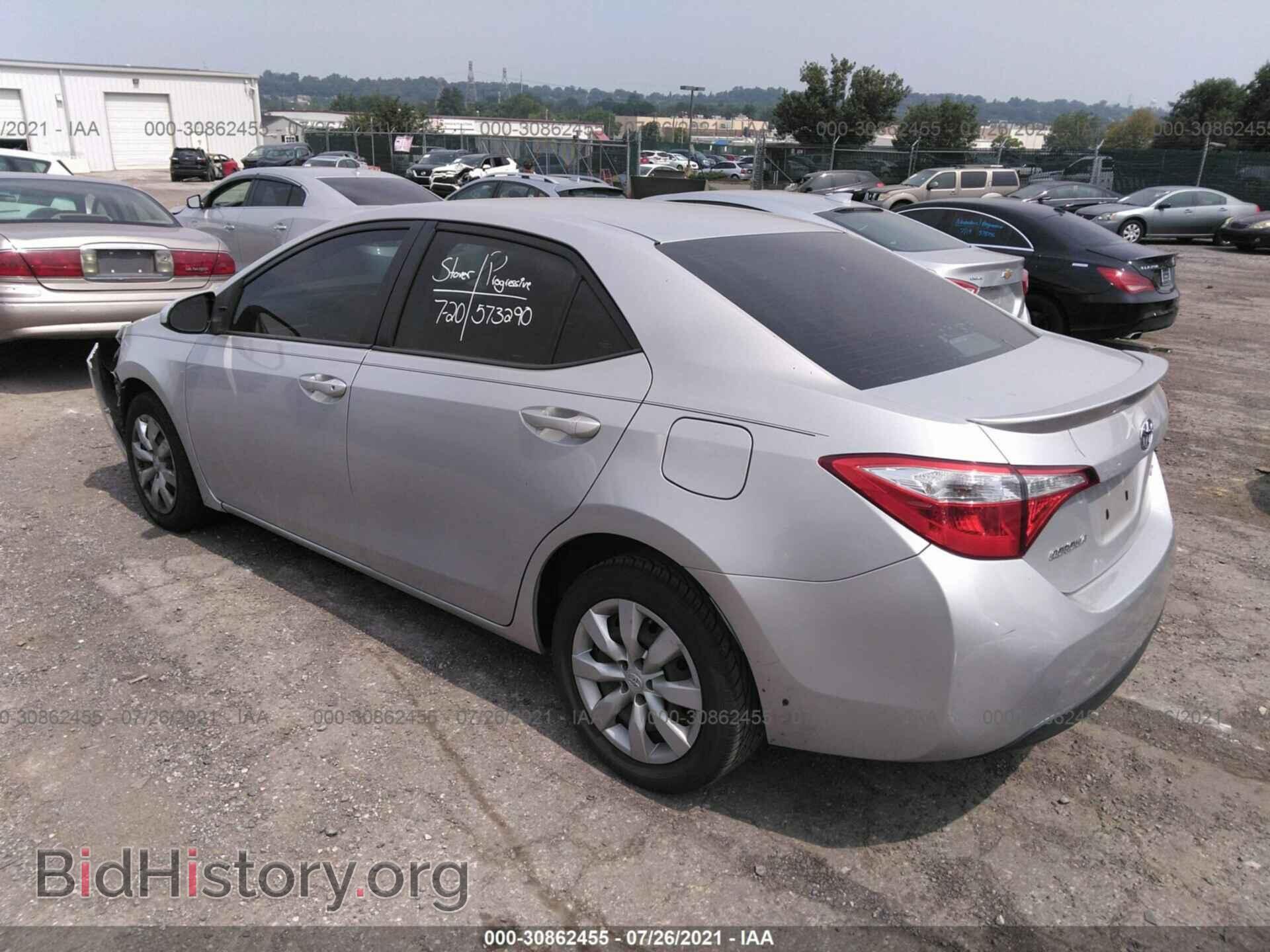 2014 TOYOTA COROLLA - VIN: 2T1BURHEXEC048989 - Photo 3