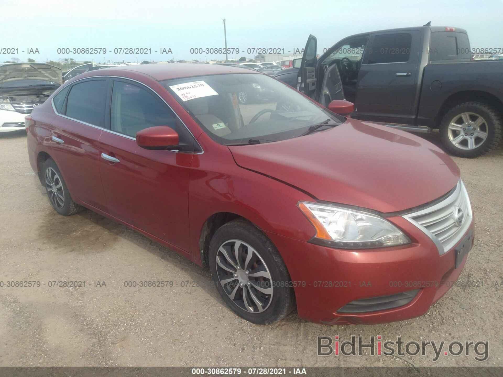 Photo 3N1AB7AP4DL629453 - NISSAN SENTRA 2013