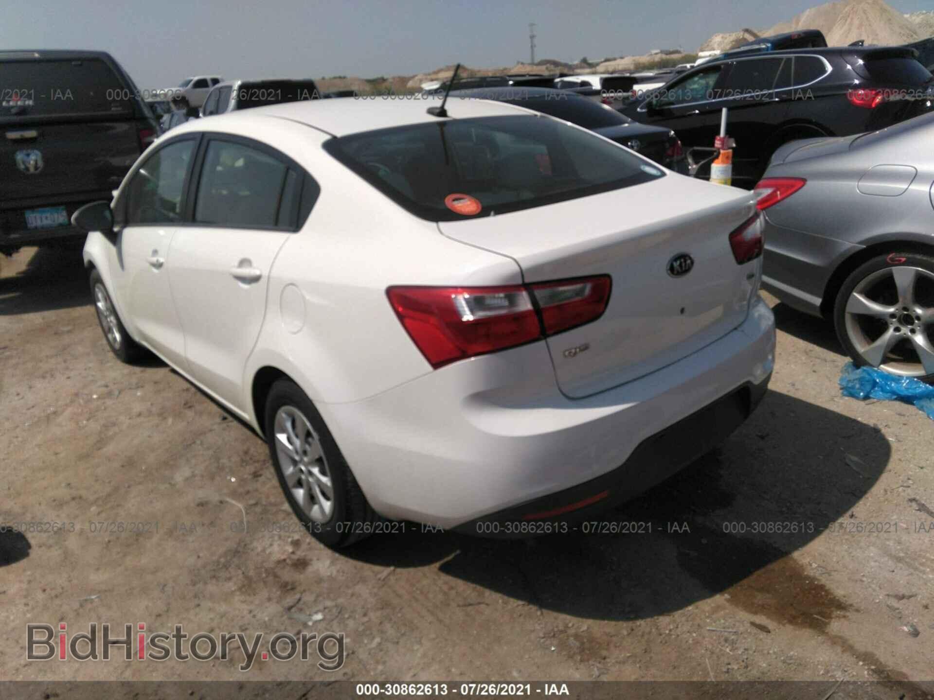 2013 KIA RIO - VIN: KNADM4A33D6308169 - Фото 3