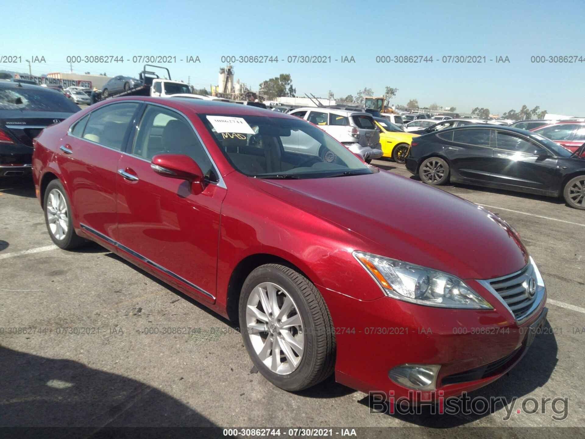 Photo JTHBK1EG8B2469812 - LEXUS ES 350 2011