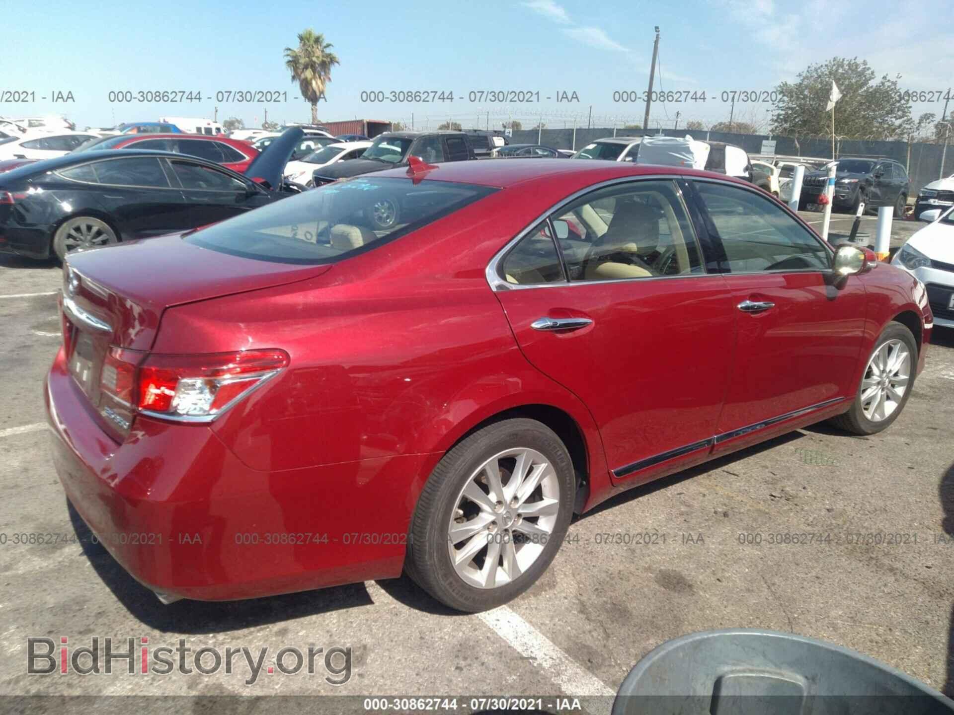 2011 LEXUS ES 350 - VIN: JTHBK1EG8B2469812 - Фото 4