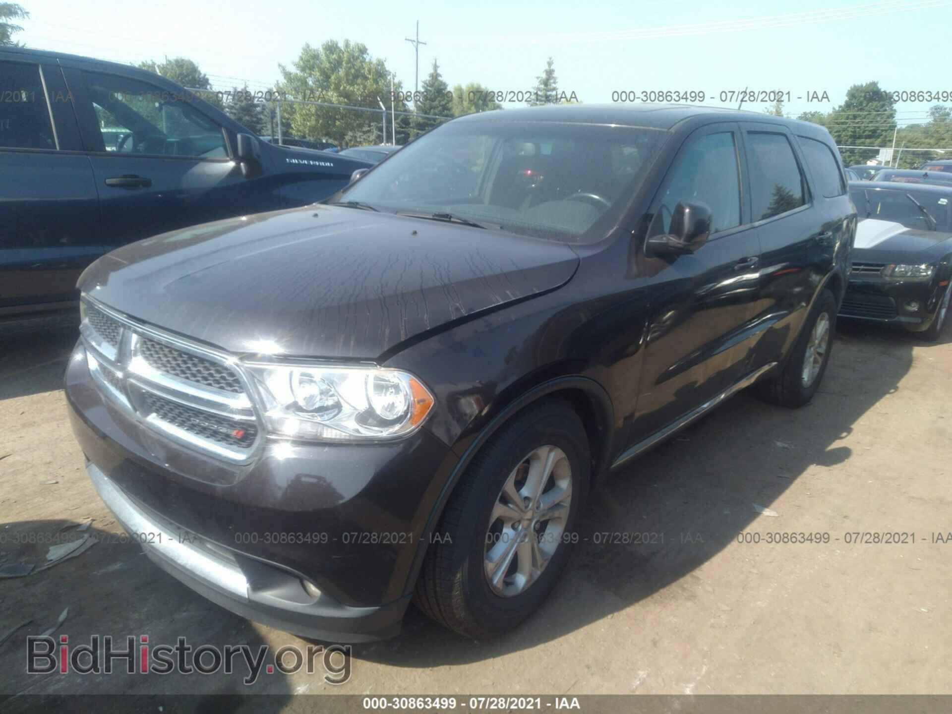 2013 DODGE DURANGO - VIN: 1C4RDJAG1DC535503 - Фото 2