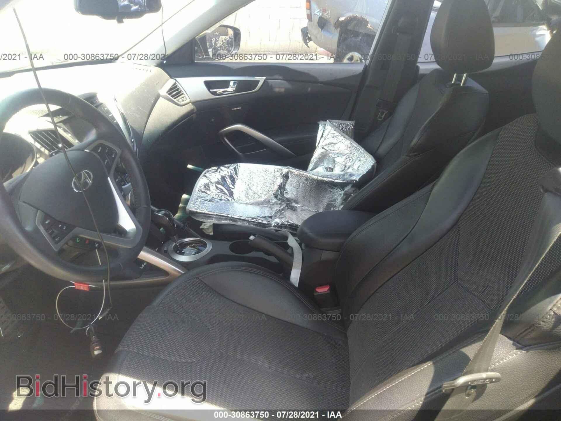 2012 HYUNDAI VELOSTER - VIN: KMHTC6AD0CU046848 - Фото 5