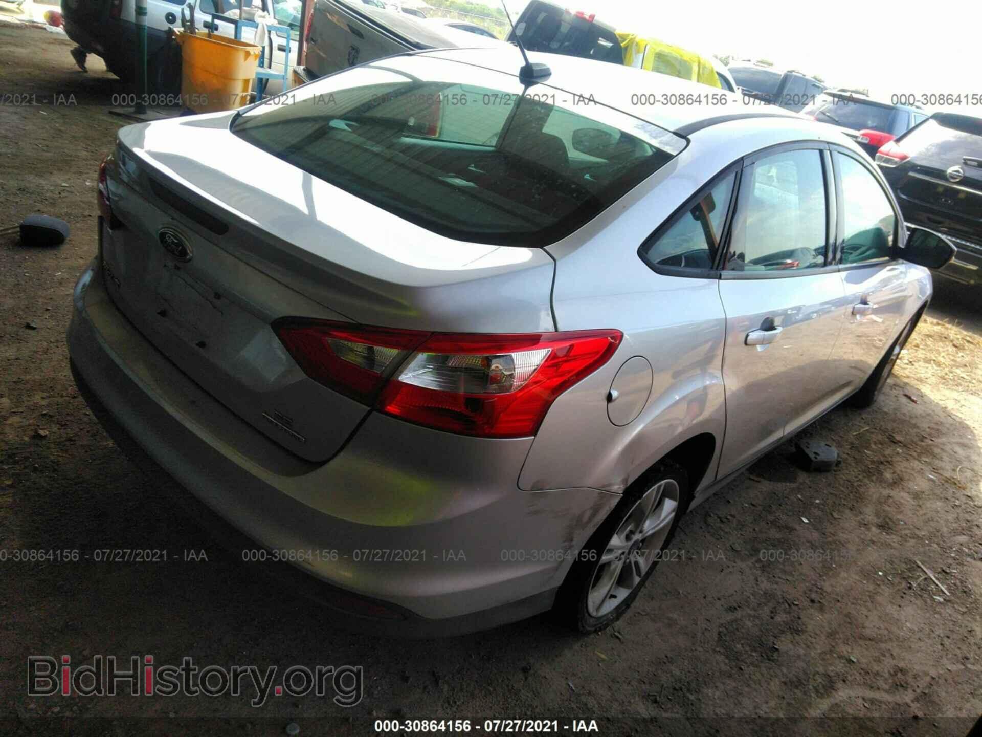 2014 FORD FOCUS - VIN: 1FADP3F2XEL448524 - Фото 4