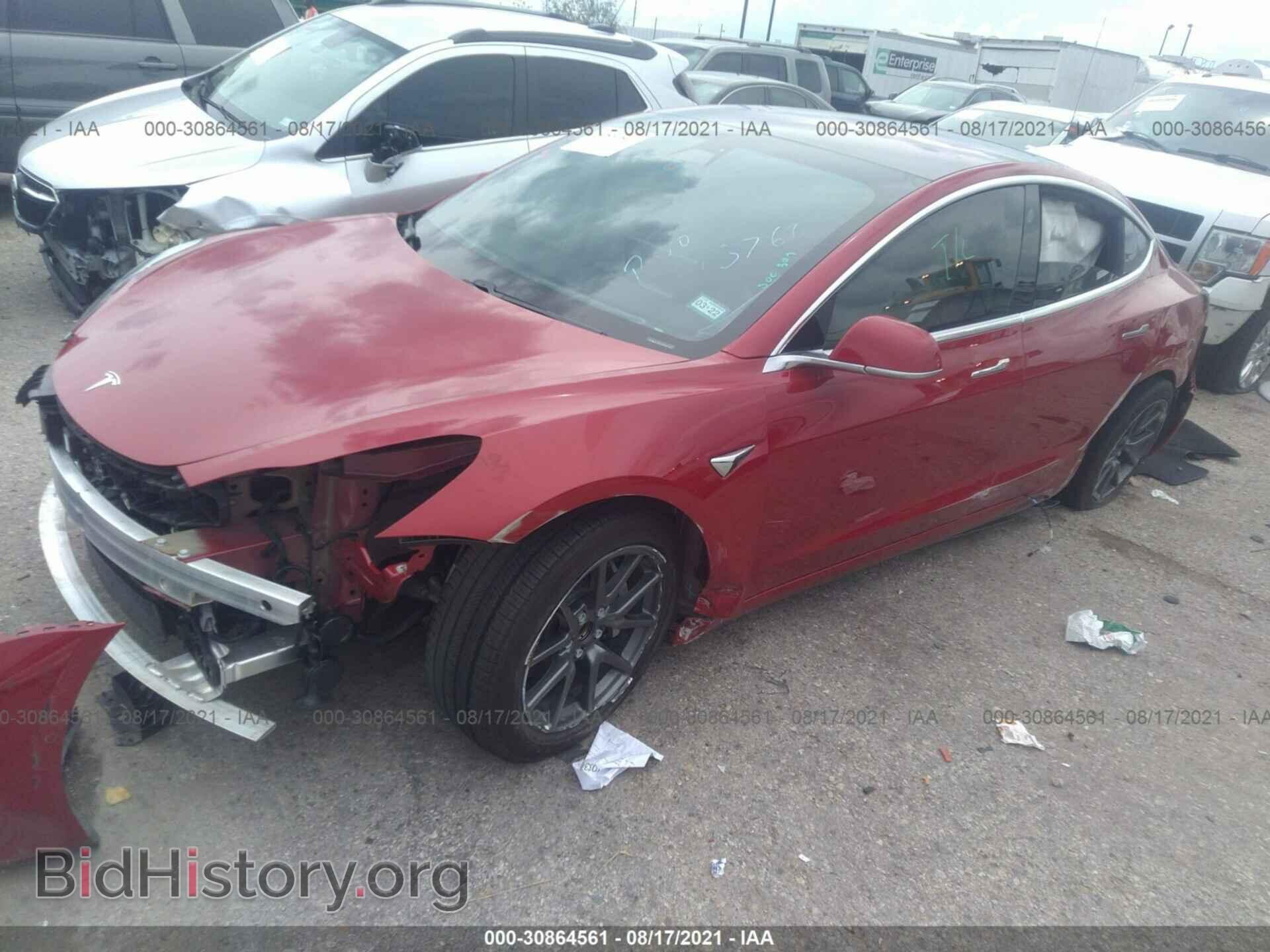 2019 TESLA MODEL 3 - VIN: 5YJ3E1EA6KF313760 - Фото 2