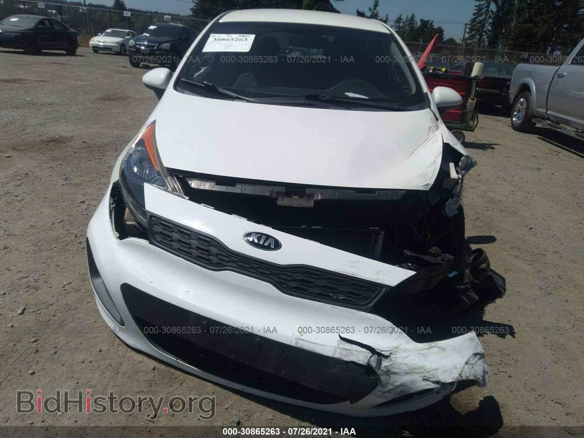 2013 KIA RIO - VIN: KNADM5A31D6232988 - Фото 6