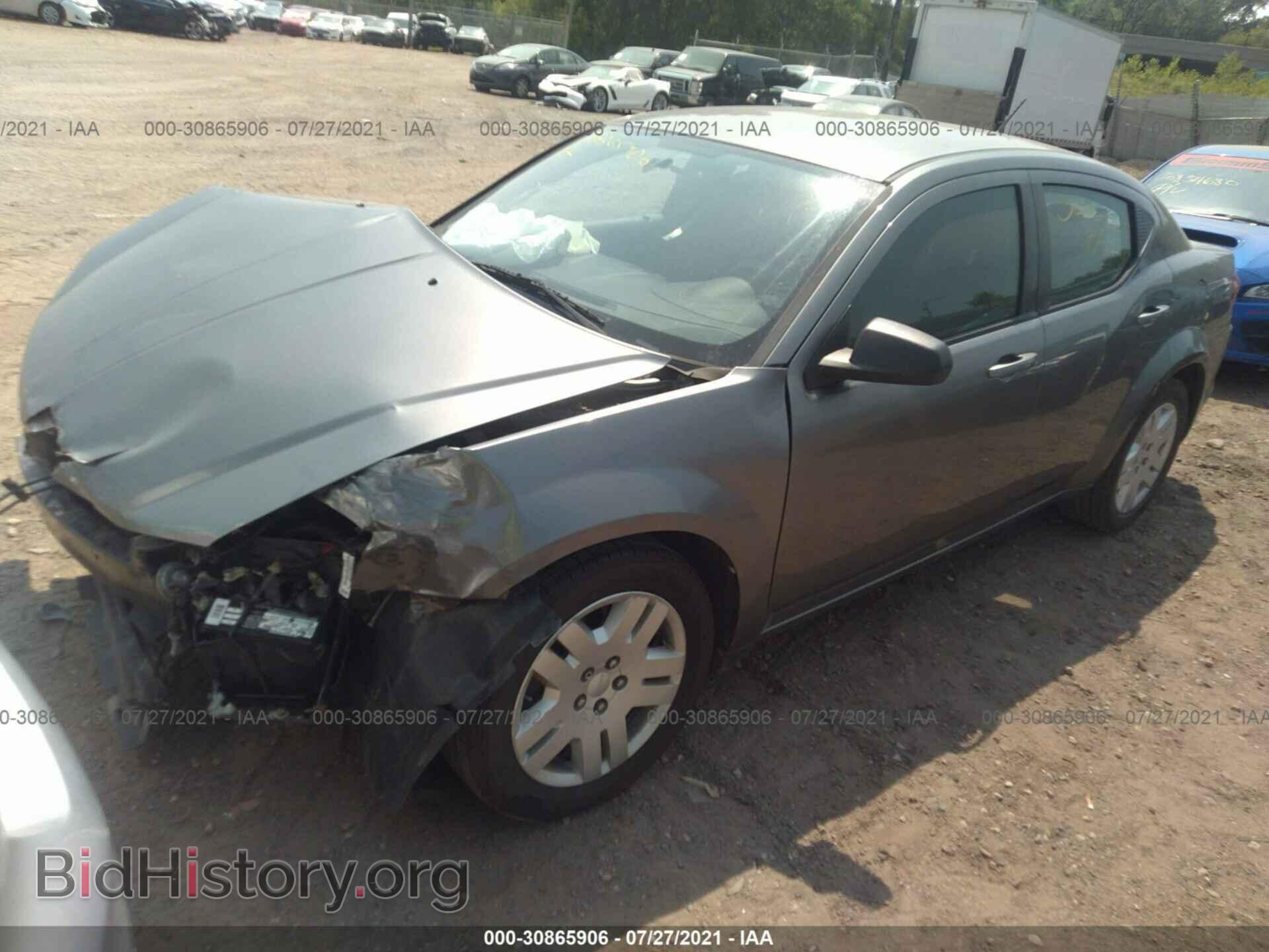 2012 DODGE AVENGER - VIN: 1C3CDZAB6CN186841 - Фото 2