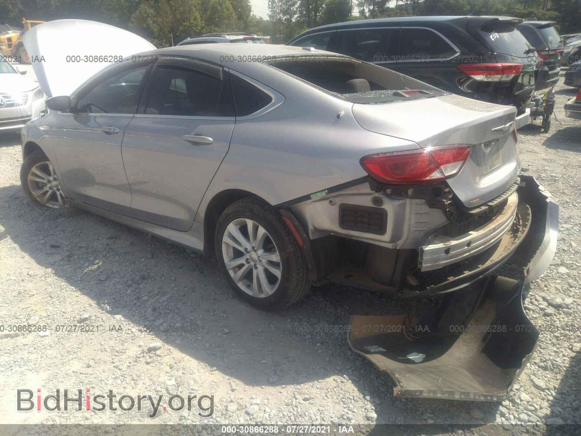2016 CHRYSLER 200 - VIN: 1C3CCCAB5GN159393 - Фото 3