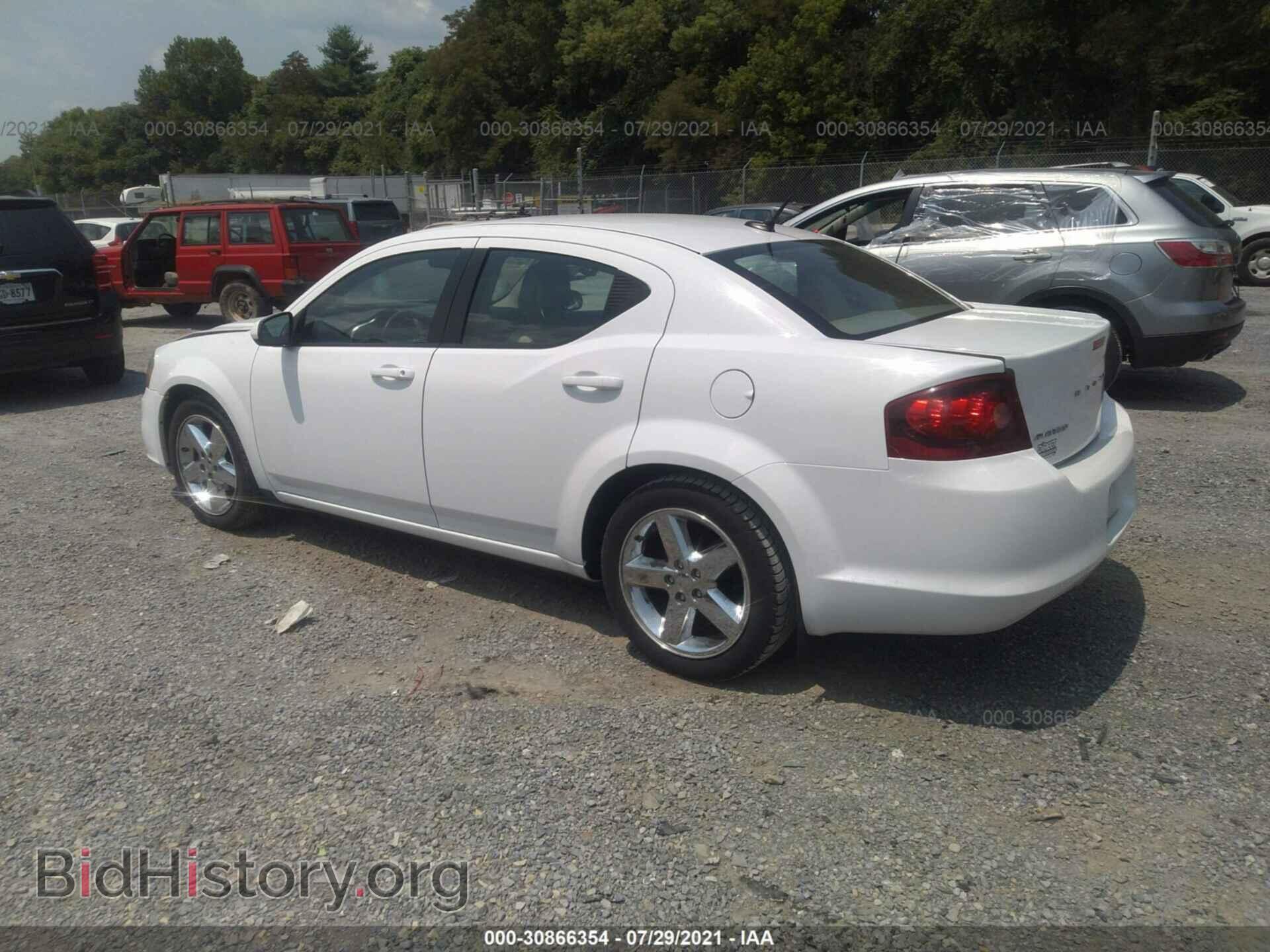 2011 DODGE AVENGER - VIN: 1B3BD2FB8BN509889 - Фото 3