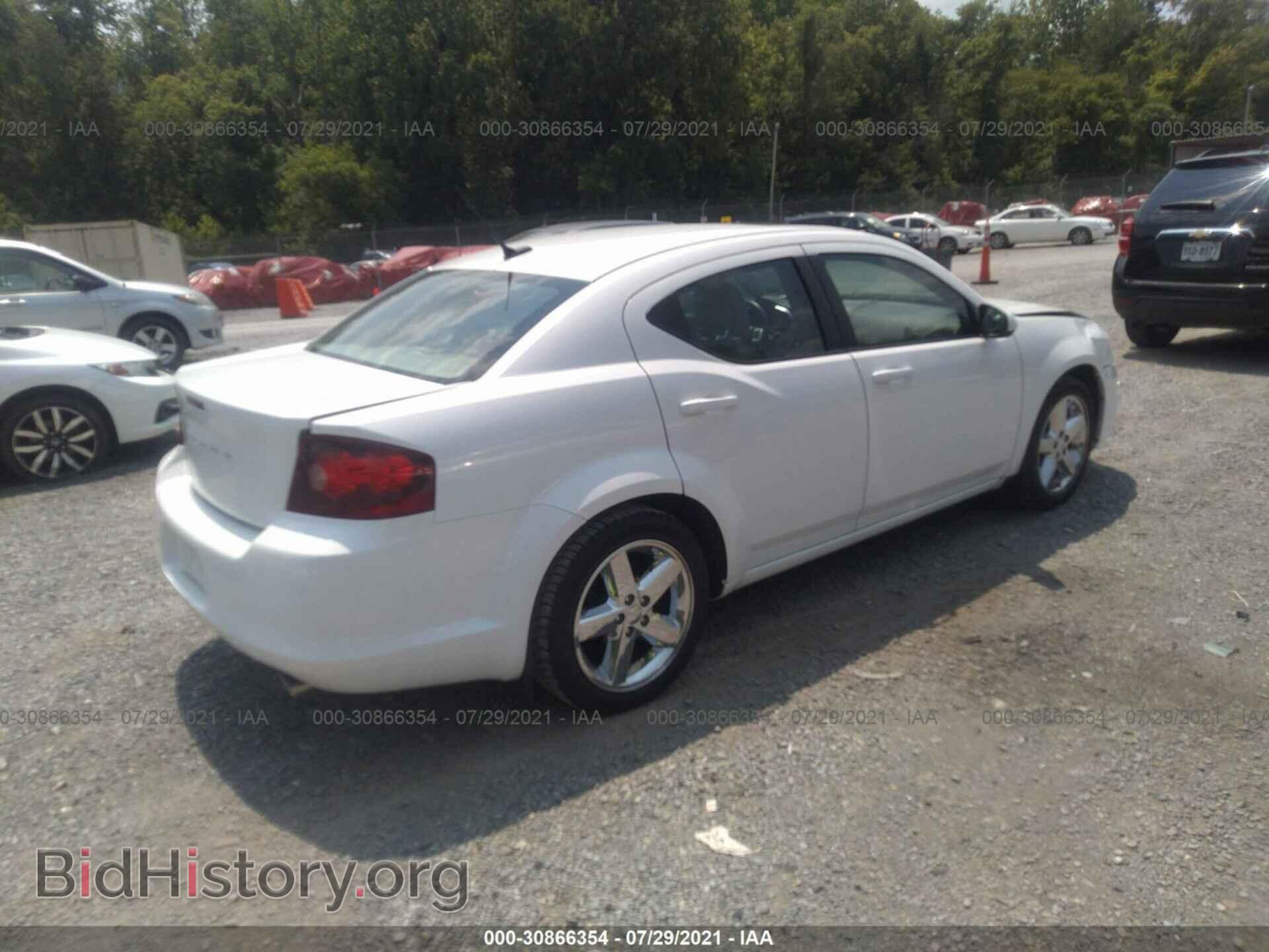 2011 DODGE AVENGER - VIN: 1B3BD2FB8BN509889 - Фото 4