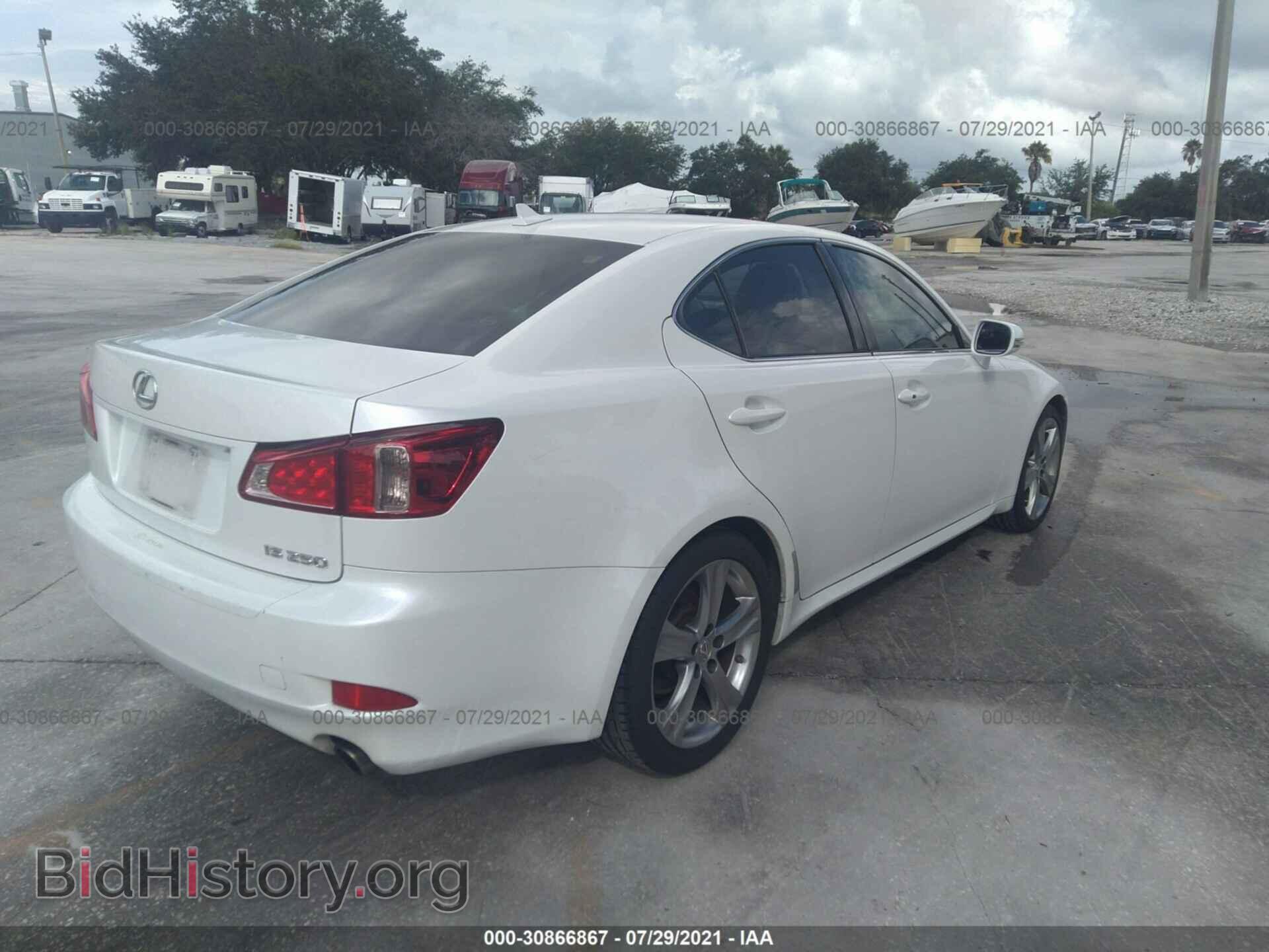 2012 LEXUS IS 250 - VIN: JTHBF5C28C5173143 - Фото 4