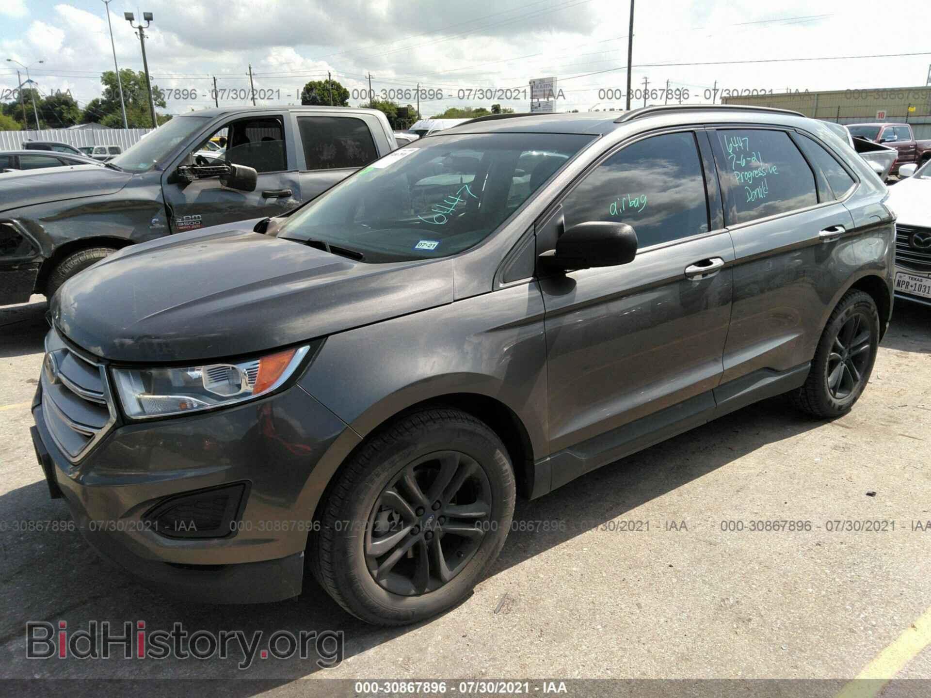 2015 FORD EDGE - VIN: 2FMTK3G92FBC17159 - Фото 2