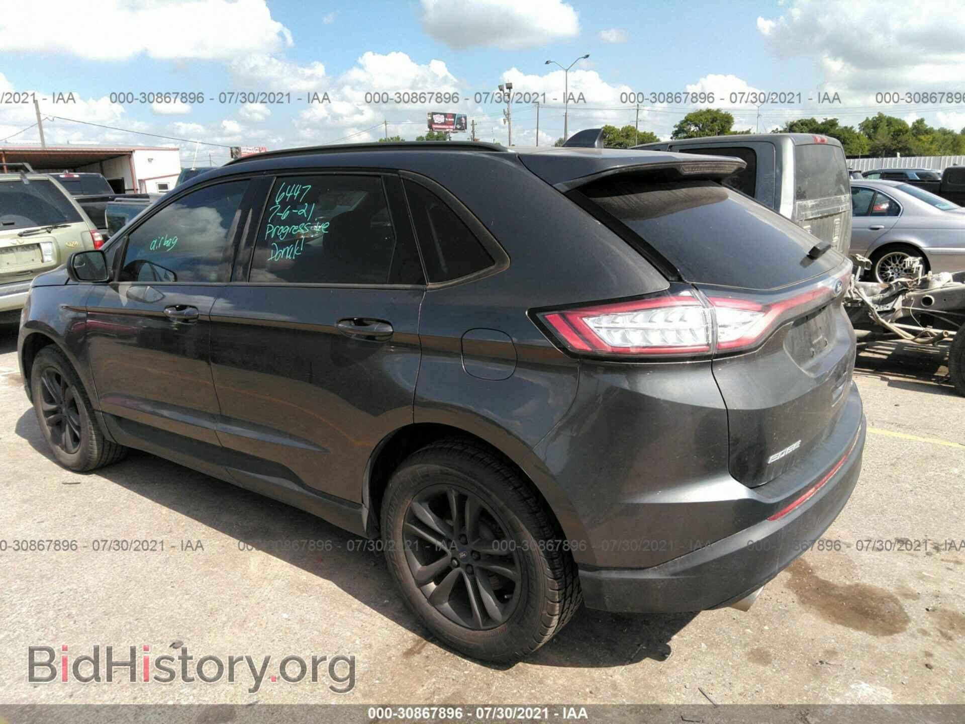 2015 FORD EDGE - VIN: 2FMTK3G92FBC17159 - Фото 3