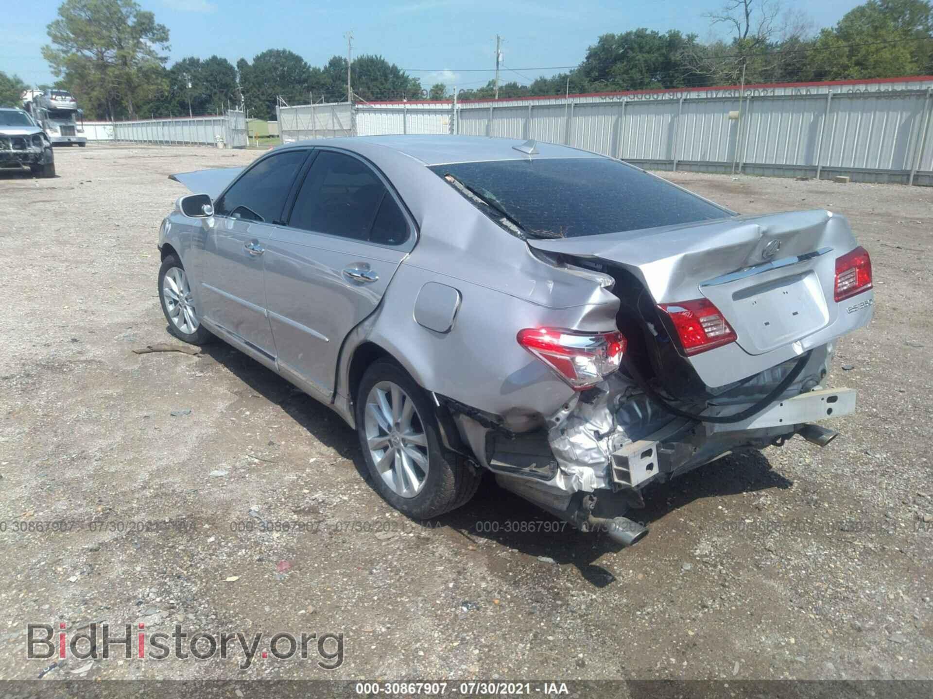 2011 LEXUS ES 350 - VIN: JTHBK1EG9B2428928 - Фото 3