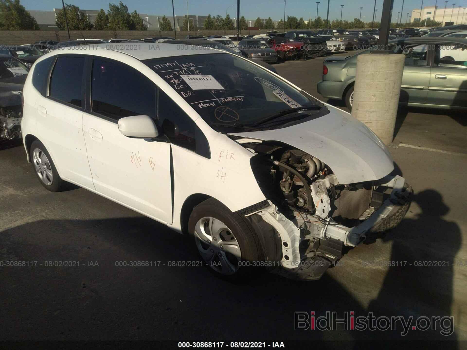 Photo JHMGE8H3XDC080679 - HONDA FIT 2013