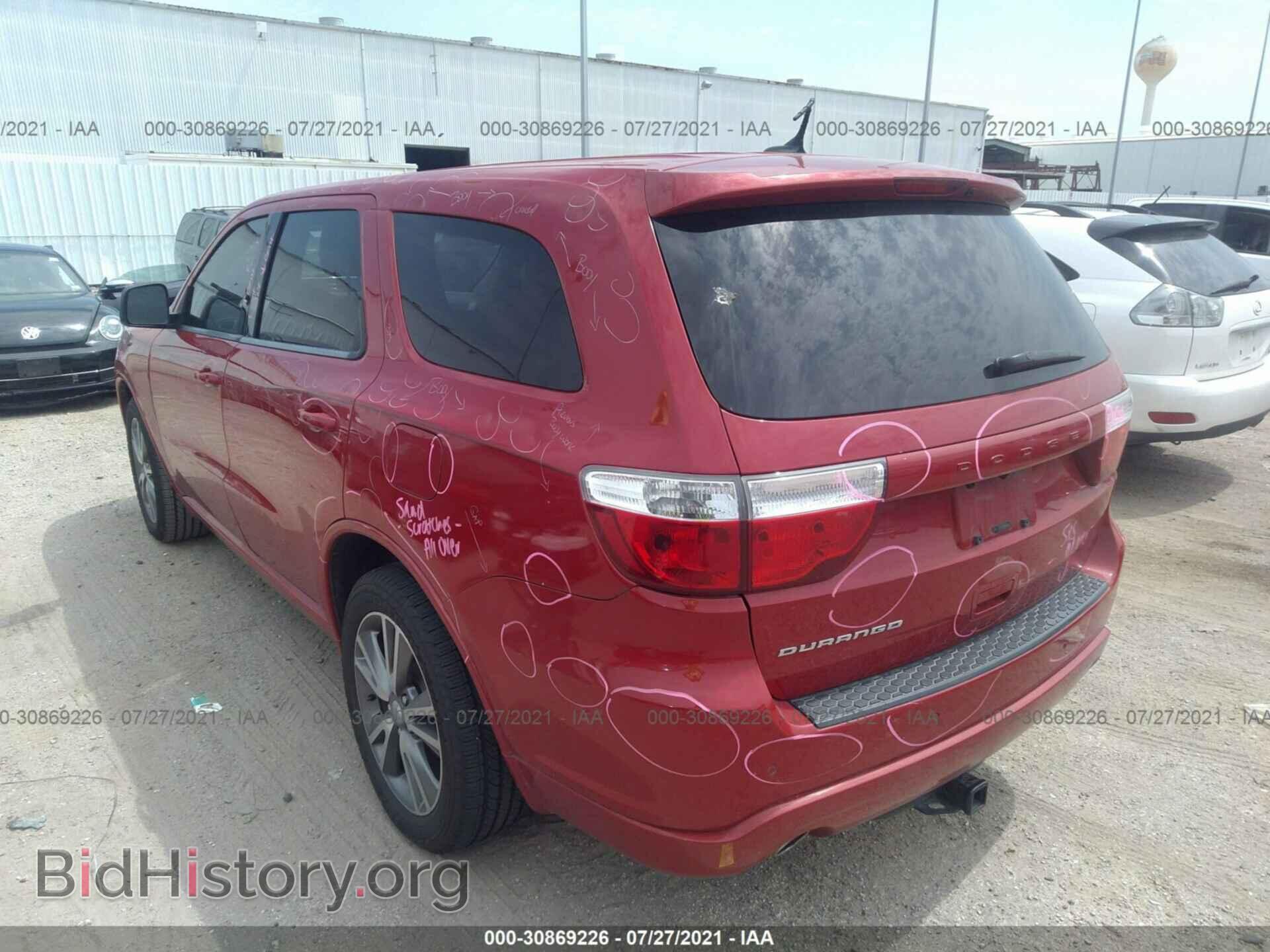2013 DODGE DURANGO - VIN: 1C4RDHAG4DC662819 - Photo 3
