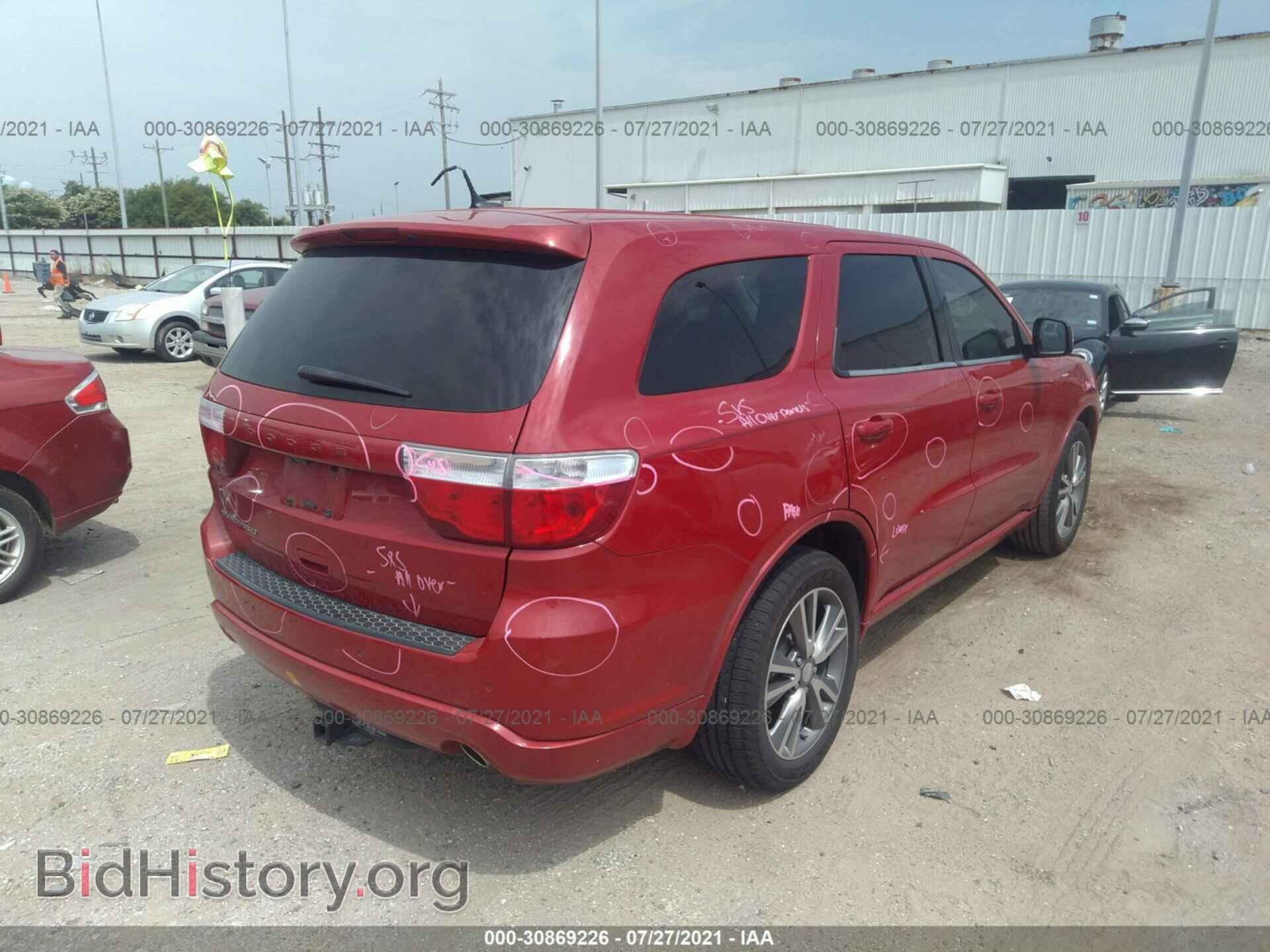 2013 DODGE DURANGO - VIN: 1C4RDHAG4DC662819 - Photo 4