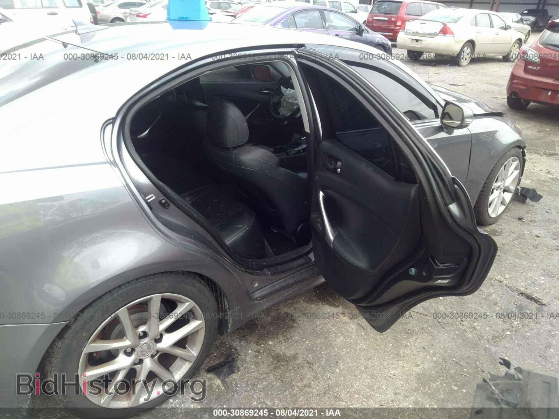 2012 LEXUS IS 250 - VIN: JTHCF5C28C5052942 - Фото 8