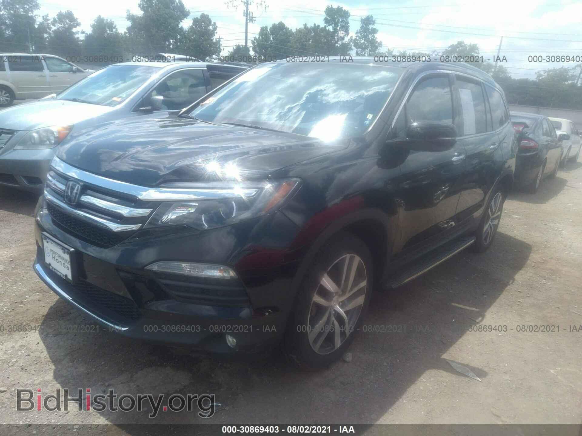 2018 HONDA PILOT - VIN: 5FNYF6H02JB002683 - Фото 2