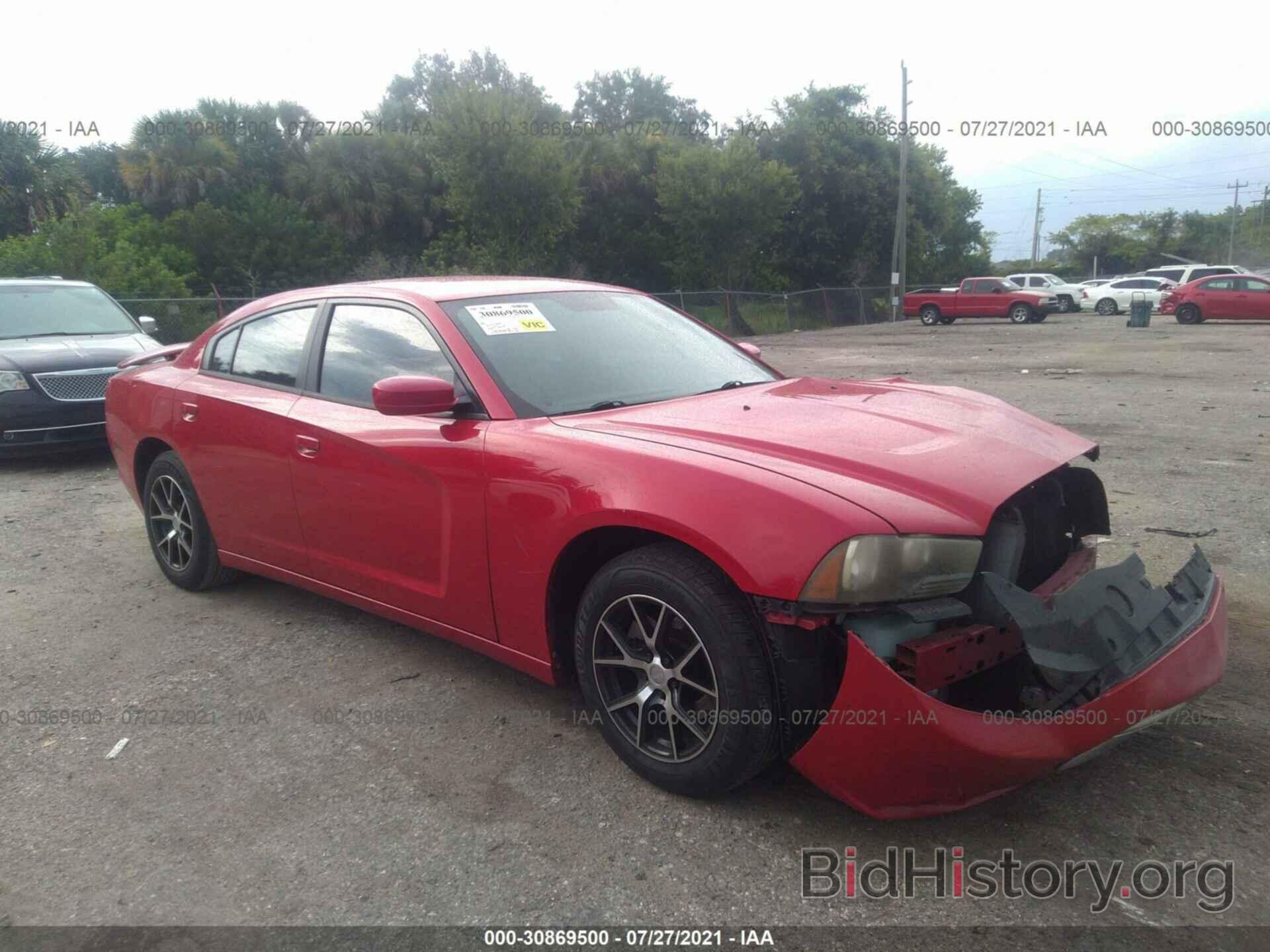 Photo 2C3CDXBG8CH178456 - DODGE CHARGER 2012