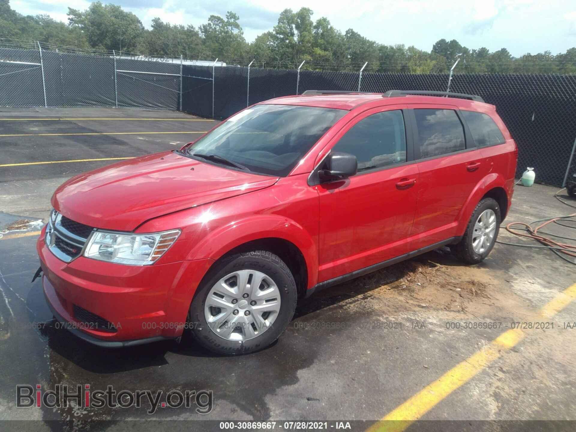 2016 DODGE JOURNEY - VIN: 3C4PDCAB9GT222604 - Фото 2
