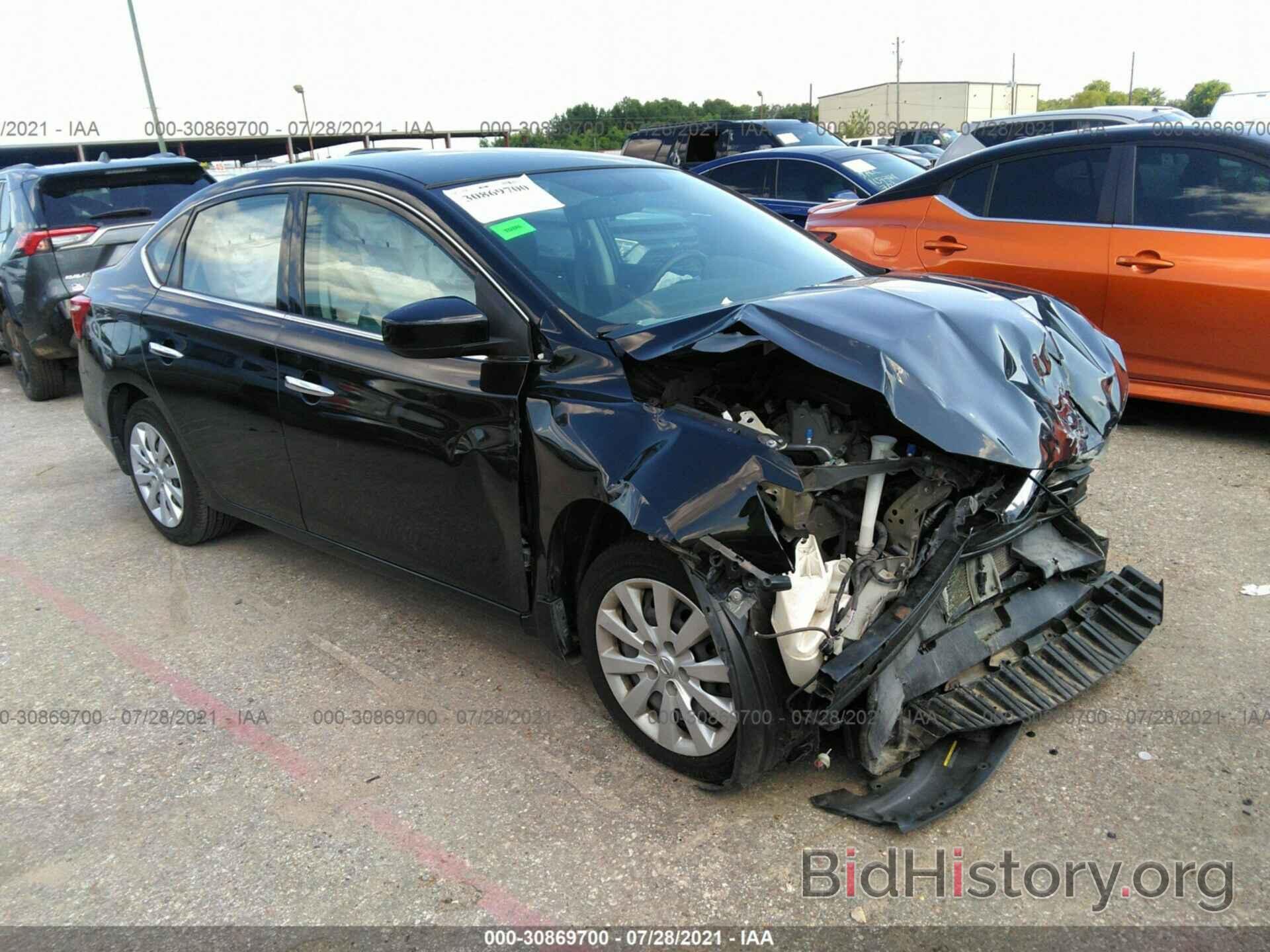 Photo 3N1AB7APXGY334090 - NISSAN SENTRA 2016