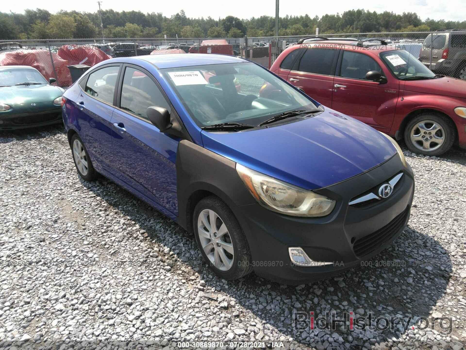 Photo KMHCU4AE9CU042663 - HYUNDAI ACCENT 2012