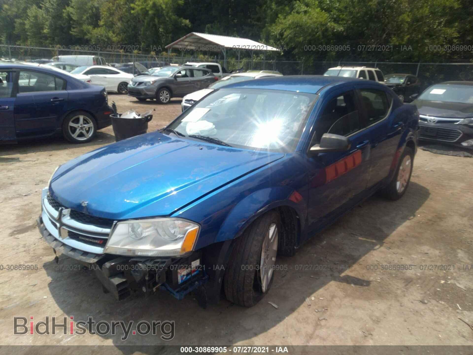 2013 DODGE AVENGER - VIN: 1C3CDZAB3DN710254 - Photo 2