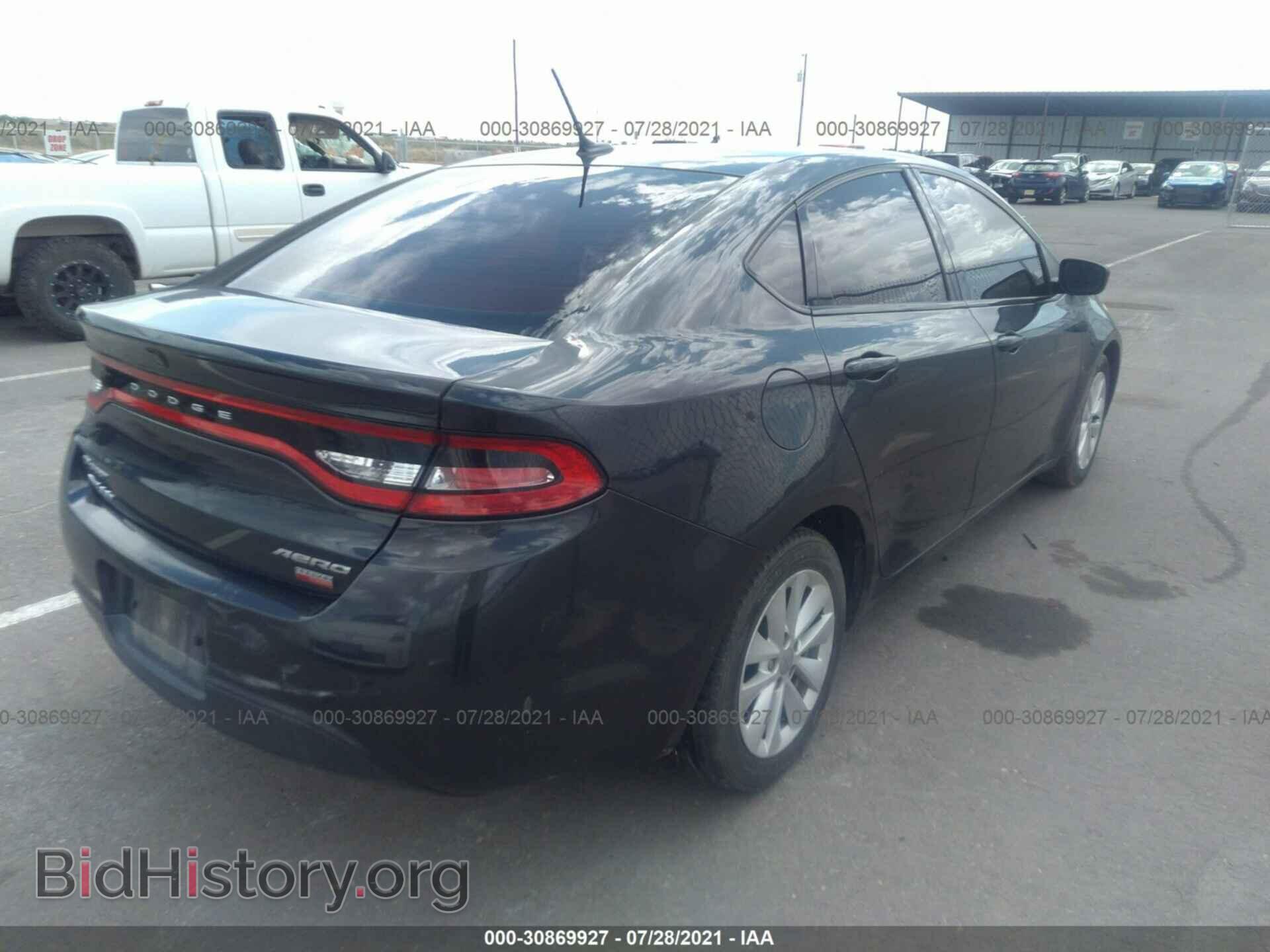 2014 DODGE DART - VIN: 1C3CDFDH0ED916816 - Фото 4
