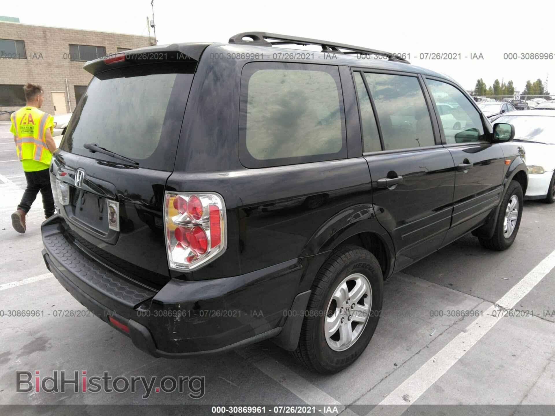 2006 HONDA PILOT - VIN: 5FNYF28146B001446 - Фото 4