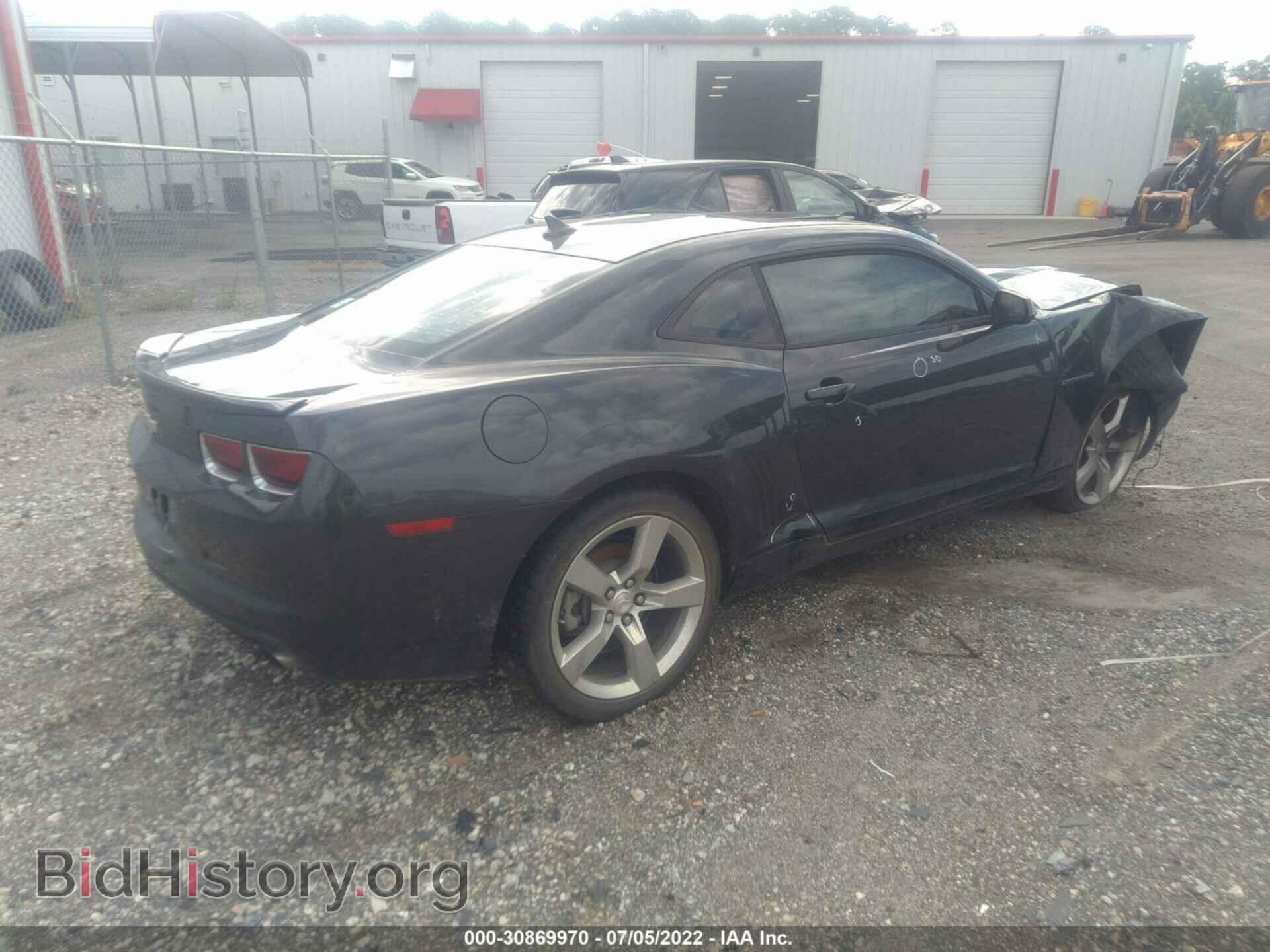 2012 CHEVROLET CAMARO - VIN: 2G1FA1E36C9204935 - Фото 4