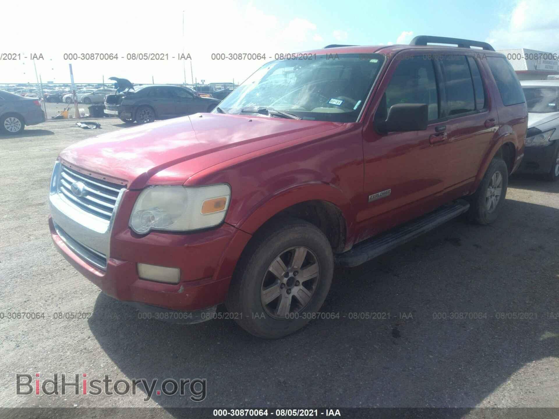 2007 FORD EXPLORER - VIN: 1FMEU63E87UB74501 - Фото 2