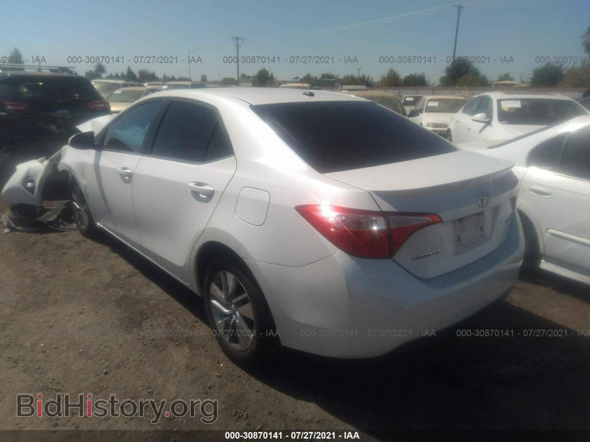 2014 TOYOTA COROLLA - VIN: 5YFBPRHE4EP033587 - Фото 3