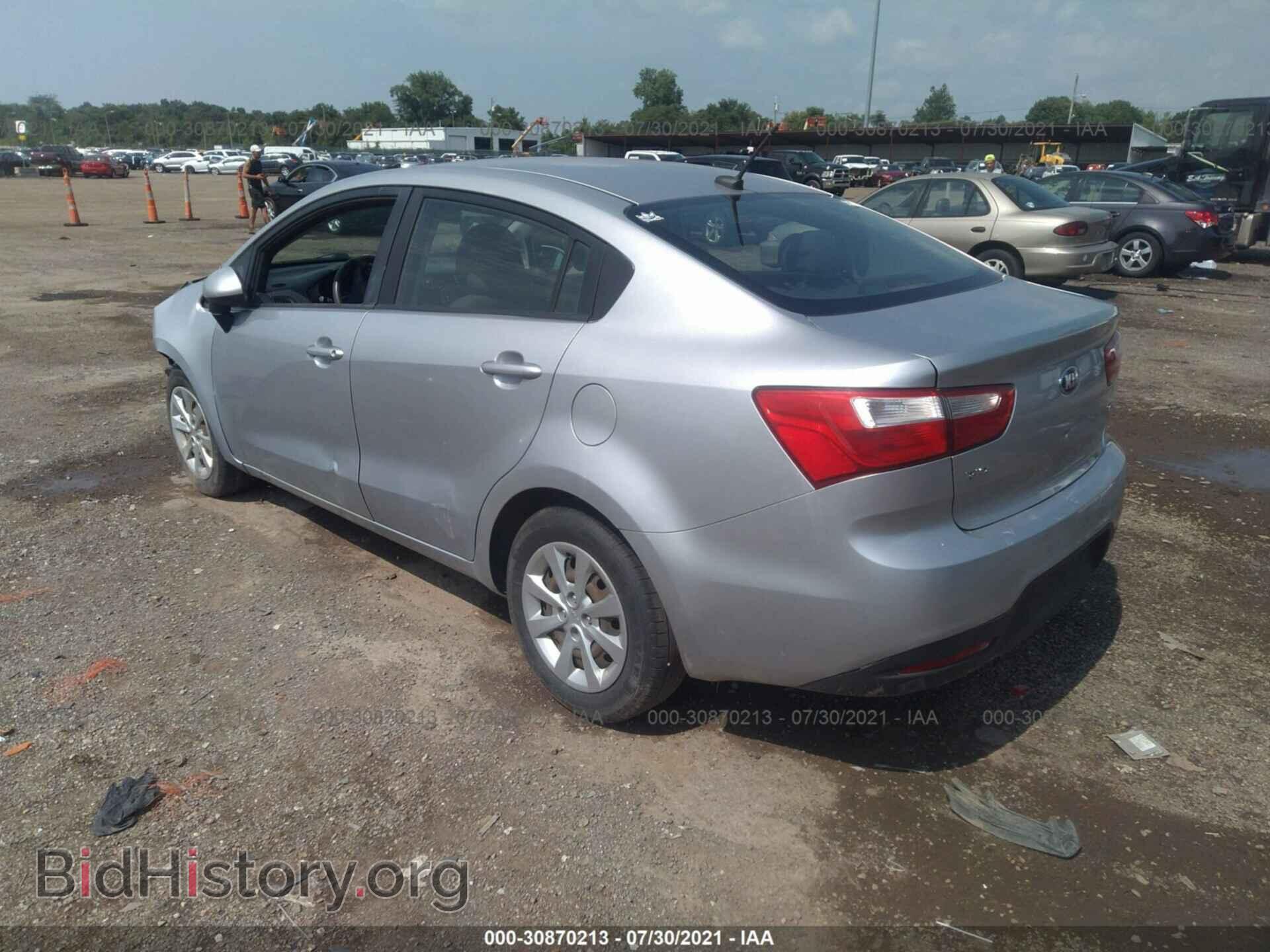 2013 KIA RIO - VIN: KNADM4A33D6189457 - Фото 3