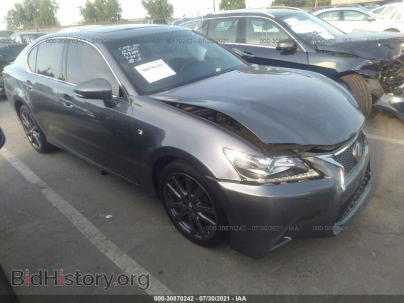 2015 Lexus GS 350 (VIN JTHCE1BLXFA007700) — photo 1 of 11, IAAI, damage: front end